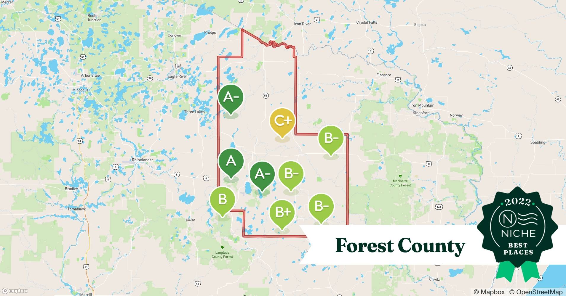 2022 Safe Places to Live in Forest County, WI Niche