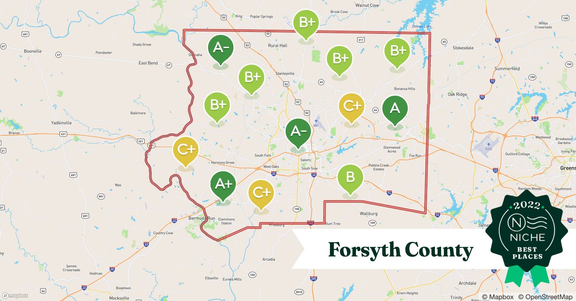 2022 Best Places To Live In Forsyth County NC Niche