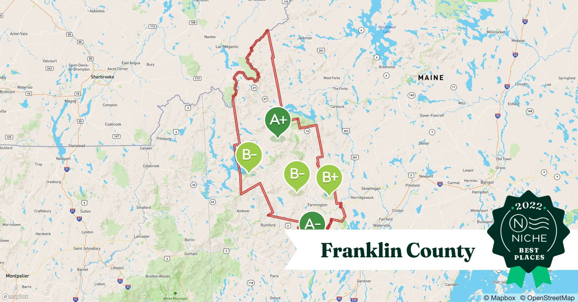2022 Safe Places to Live in Franklin County, ME Niche