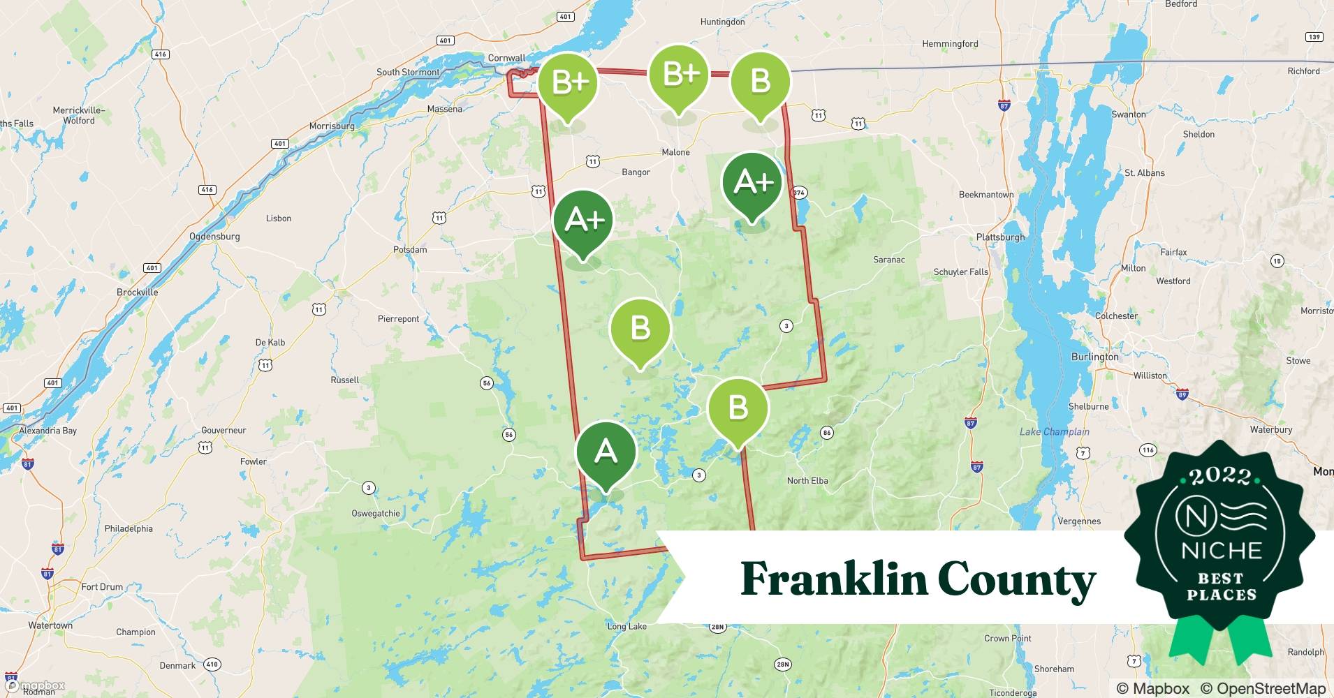 2022 Safe Places to Live in Franklin County, NY Niche