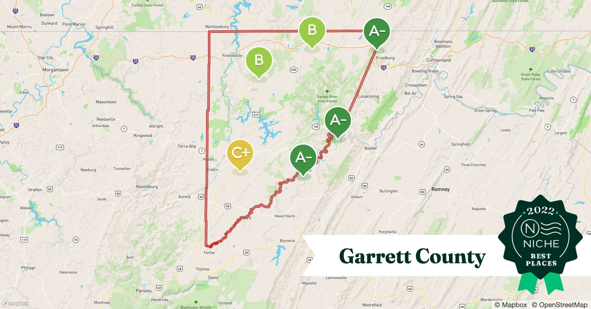 Best Garrett County ZIP Codes to Live In Niche