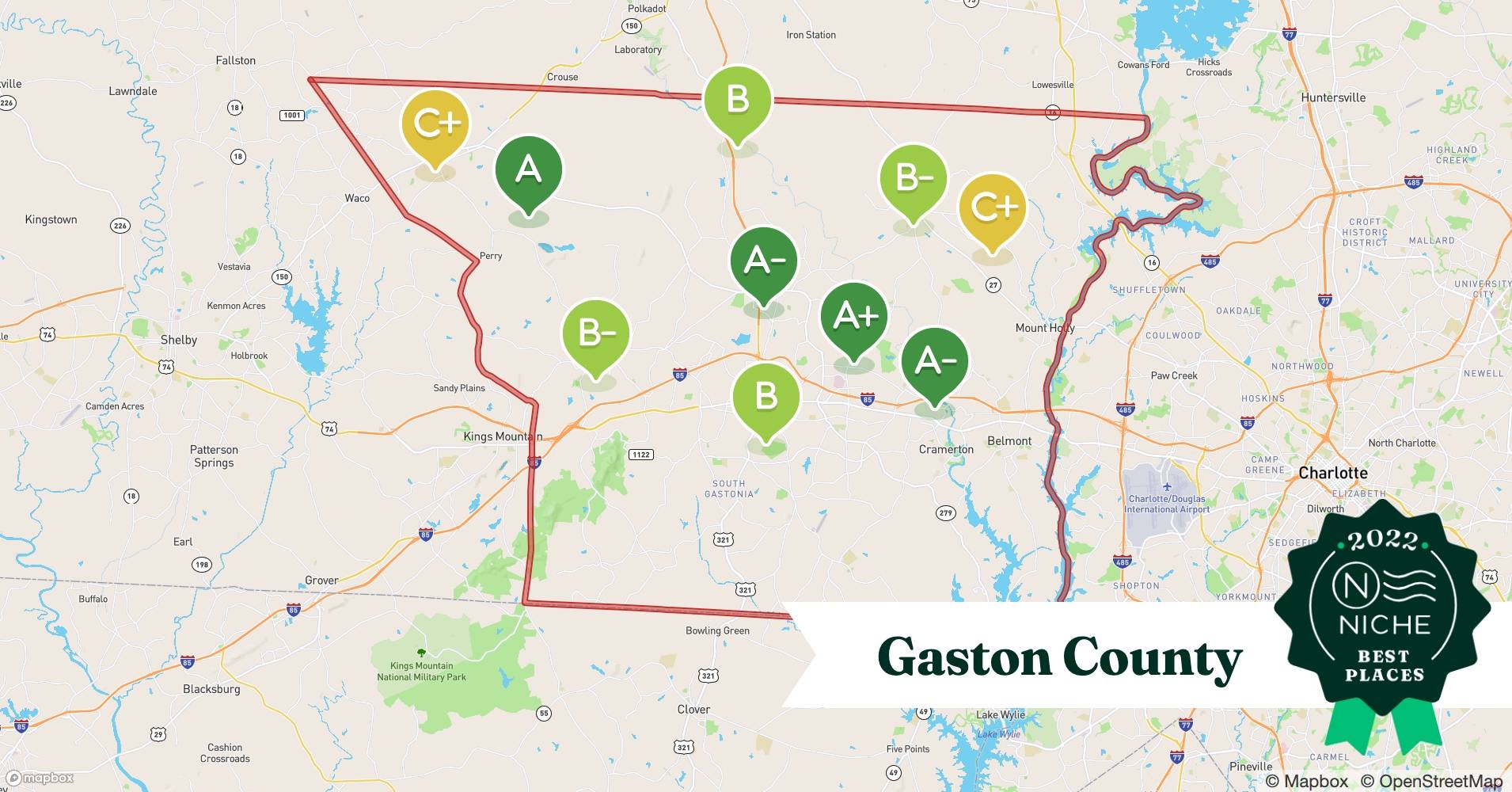 Best Gaston County ZIP Codes to Live In Niche