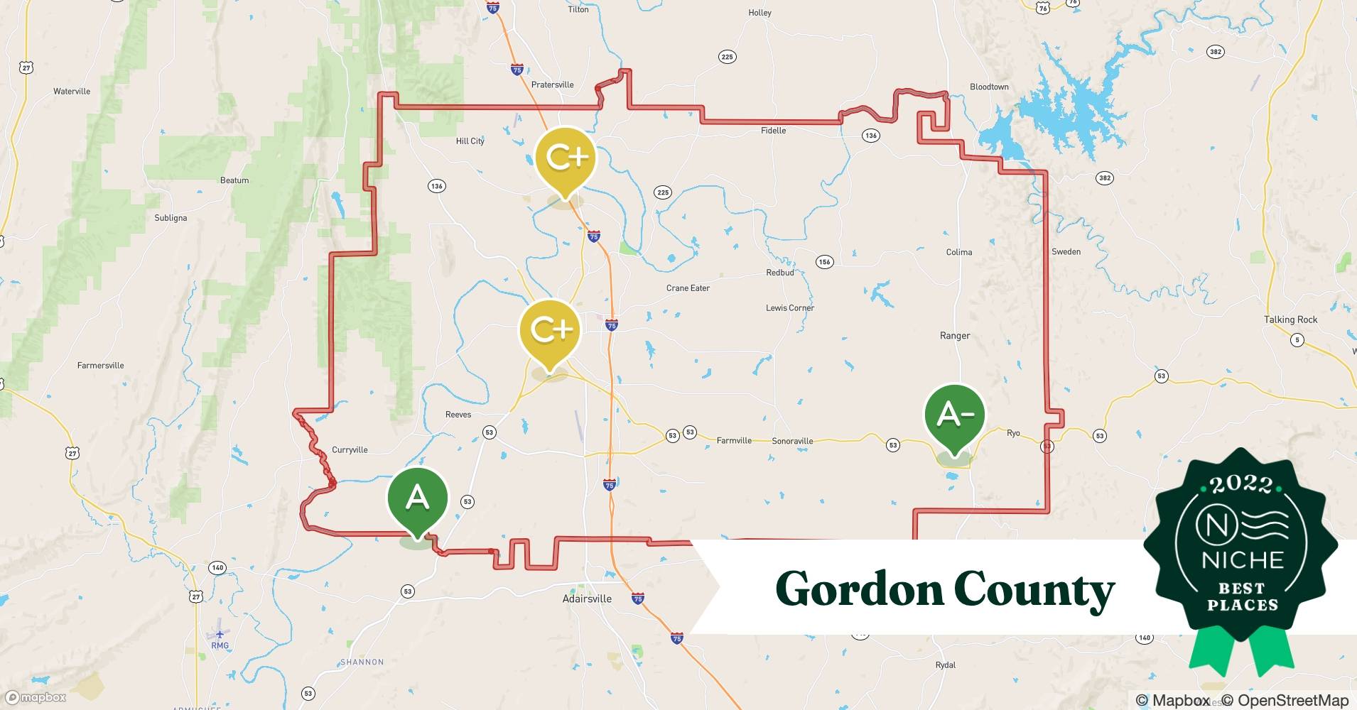 2022 Best Places to Buy a House in Gordon County, GA Niche