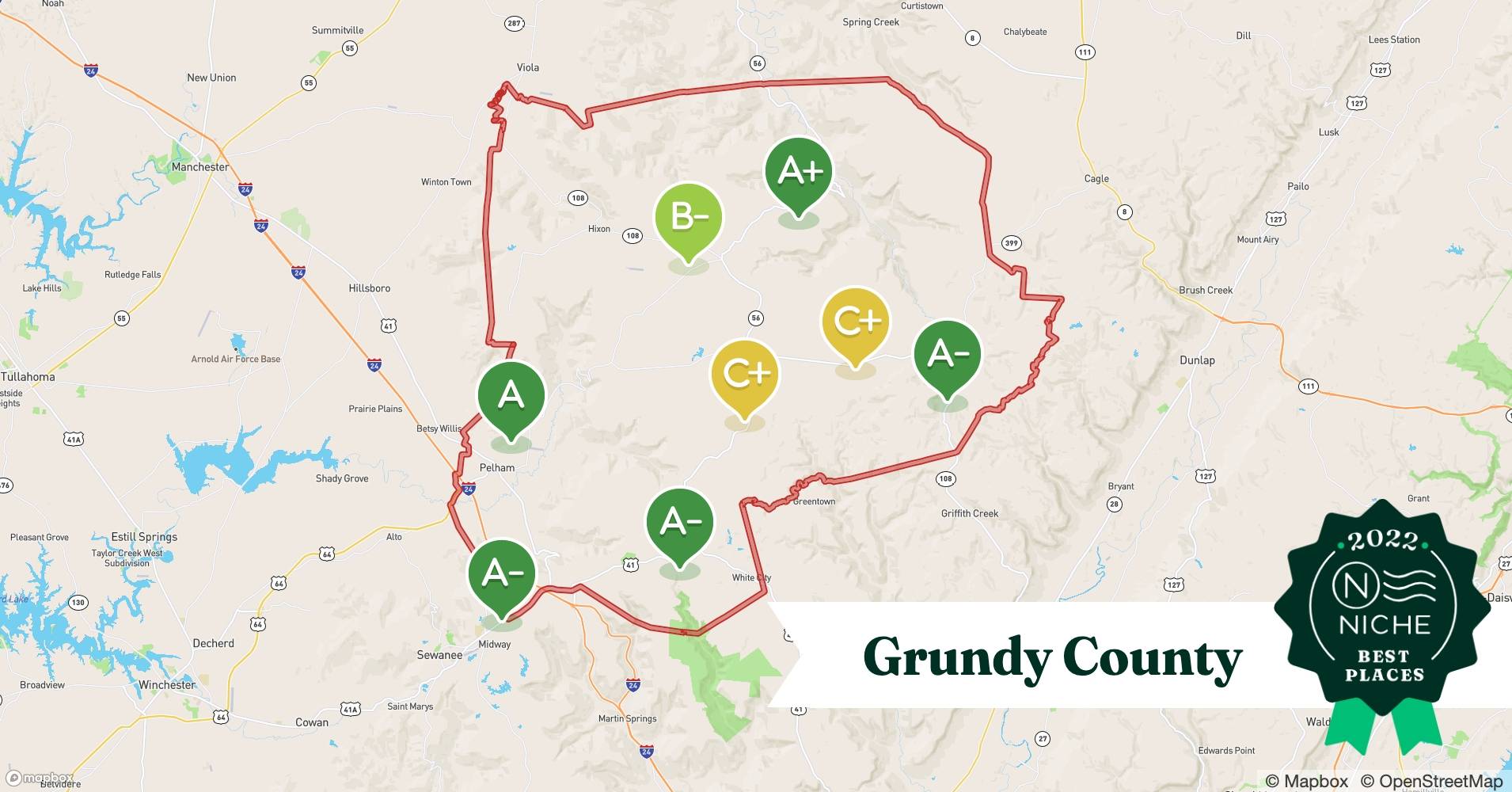 2022 Best Places to Live in Grundy County, TN Niche