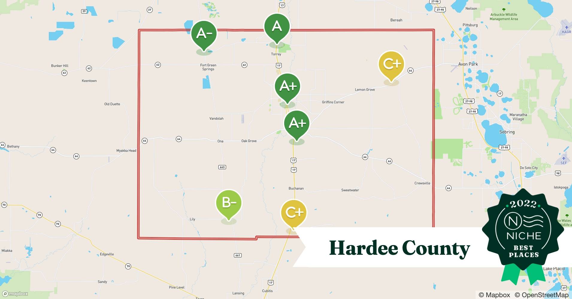 2022 Best Hardee County ZIP Codes to Raise a Family Niche