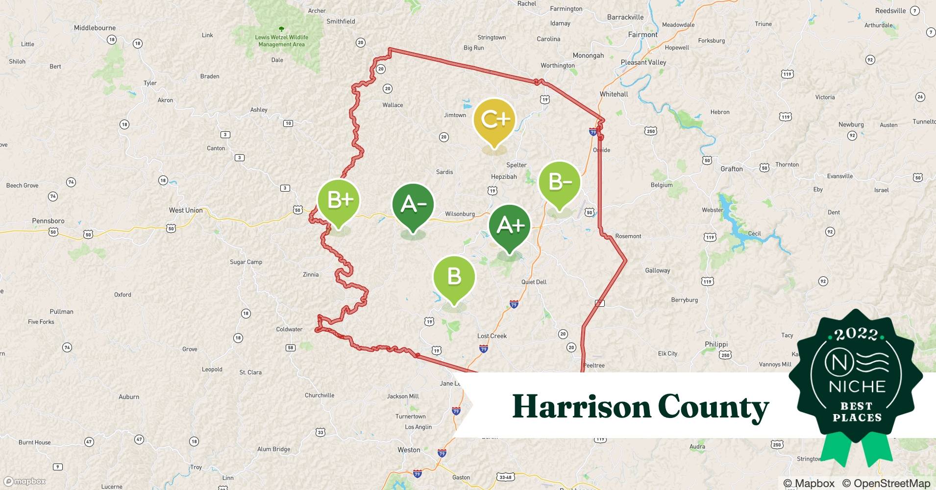 2022 Best Places to Live in Harrison County, WV Niche