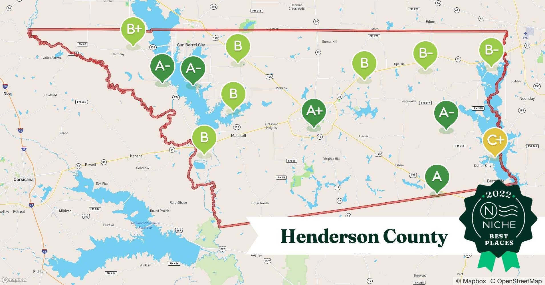 2022 Best Places to Live in Henderson County, TX Niche