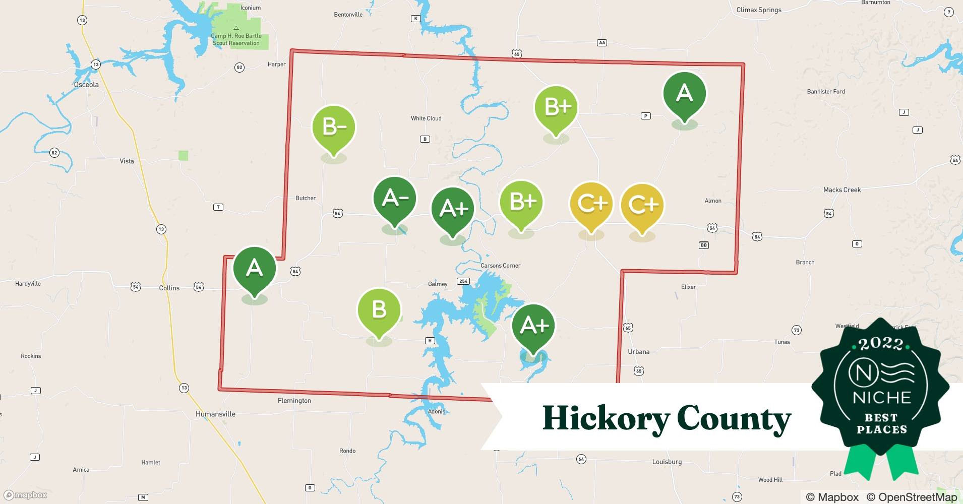 2022 Best Hickory County ZIP Codes to Raise a Family Niche