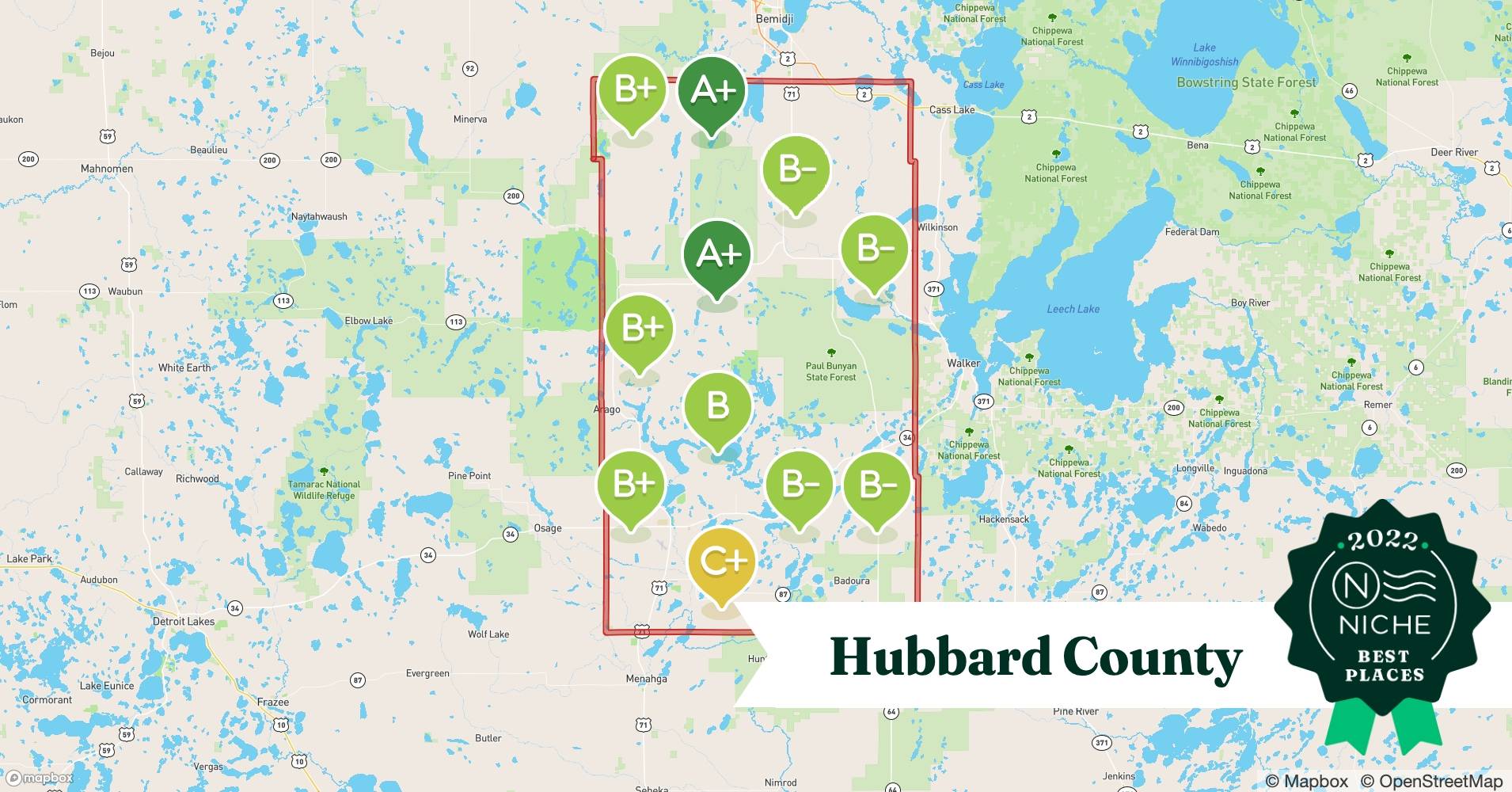 2022 Most Diverse Places to Live in Hubbard County, MN Niche
