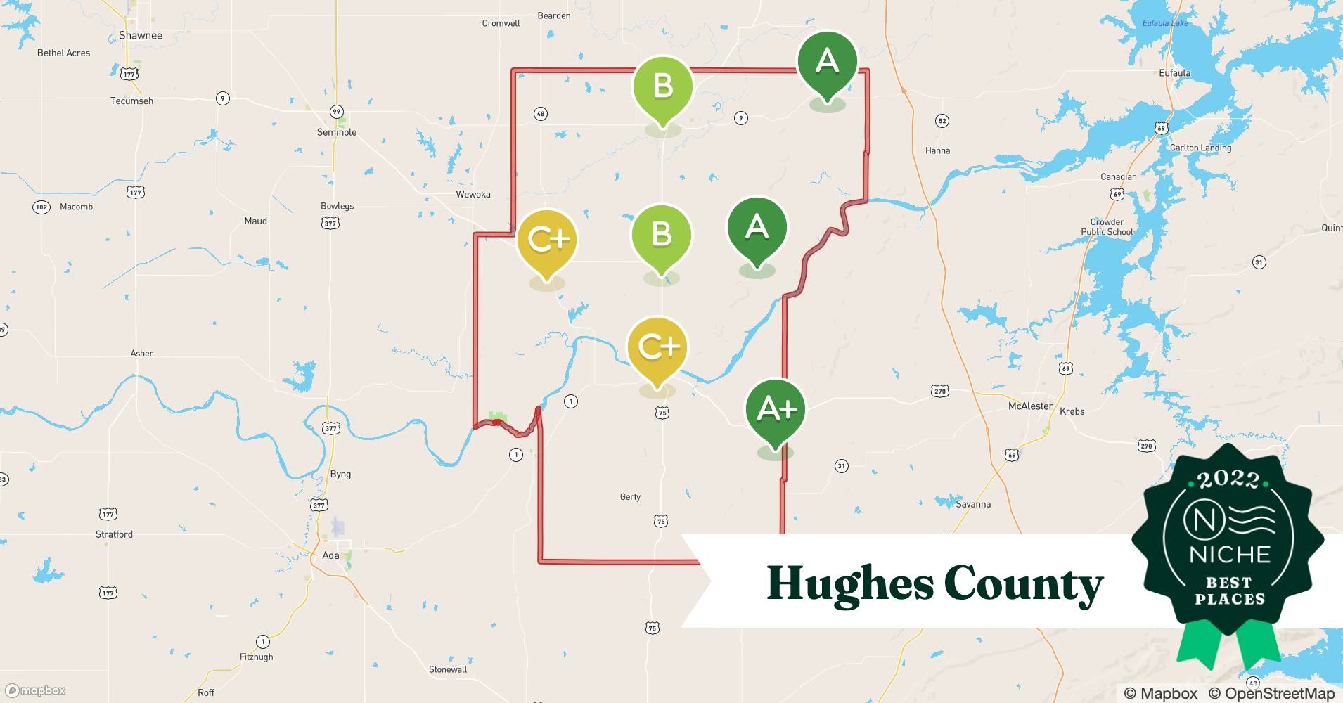 2022 Best Hughes County ZIP Codes to Raise a Family Niche