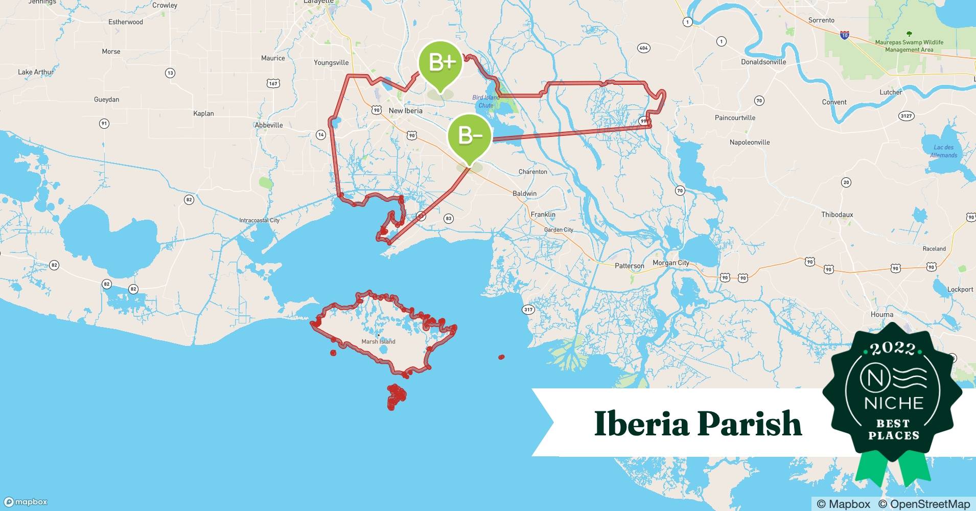 2022 Best Iberia Parish ZIP Codes to Raise a Family Niche