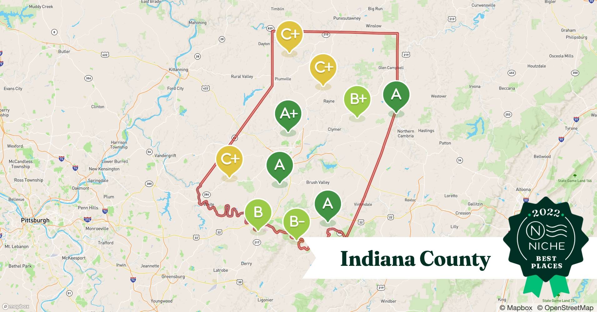 2022 Best Indiana County ZIP Codes to Raise a Family Niche