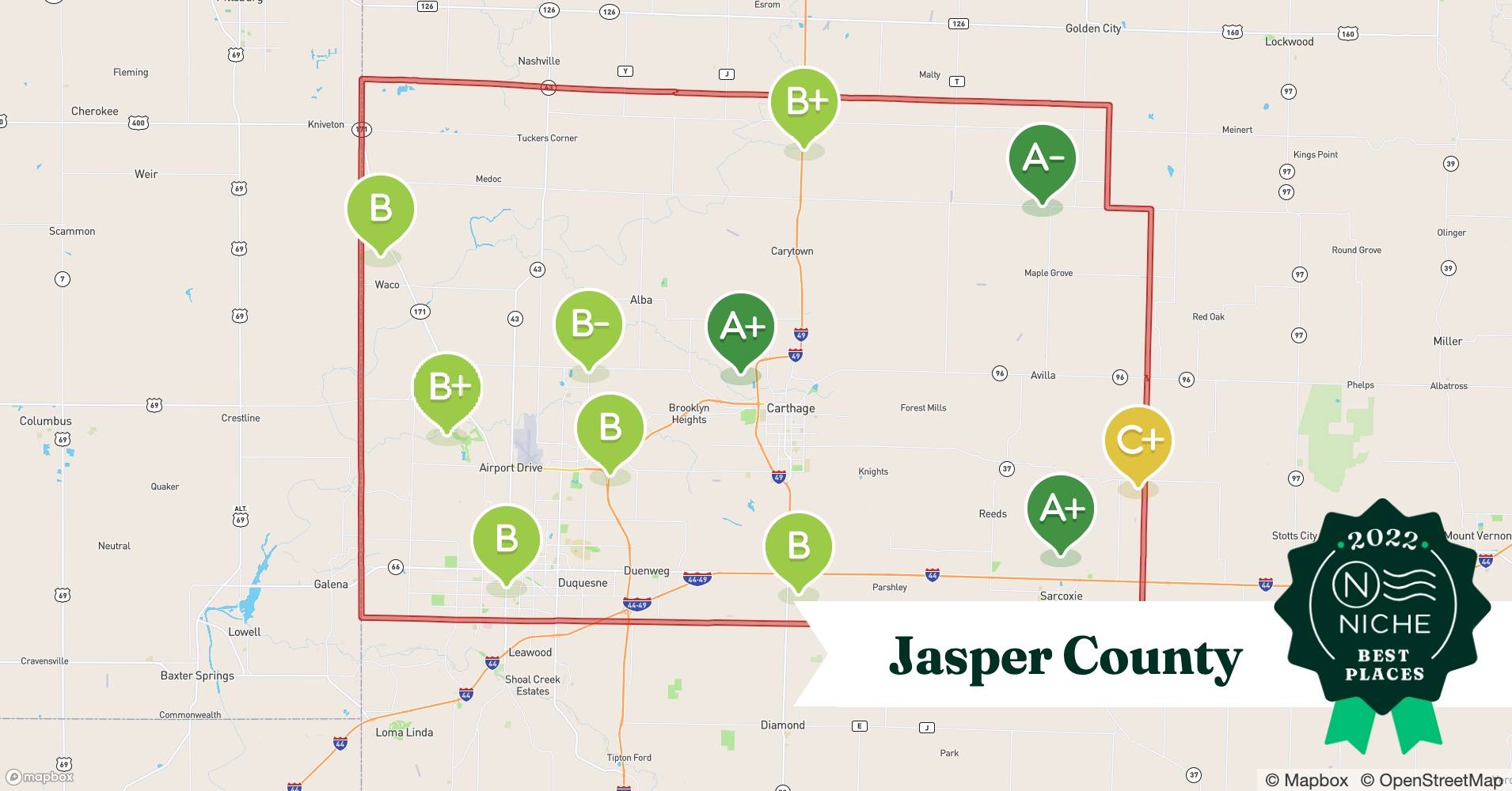 2022 Best Places to Live in Jasper County, MO Niche