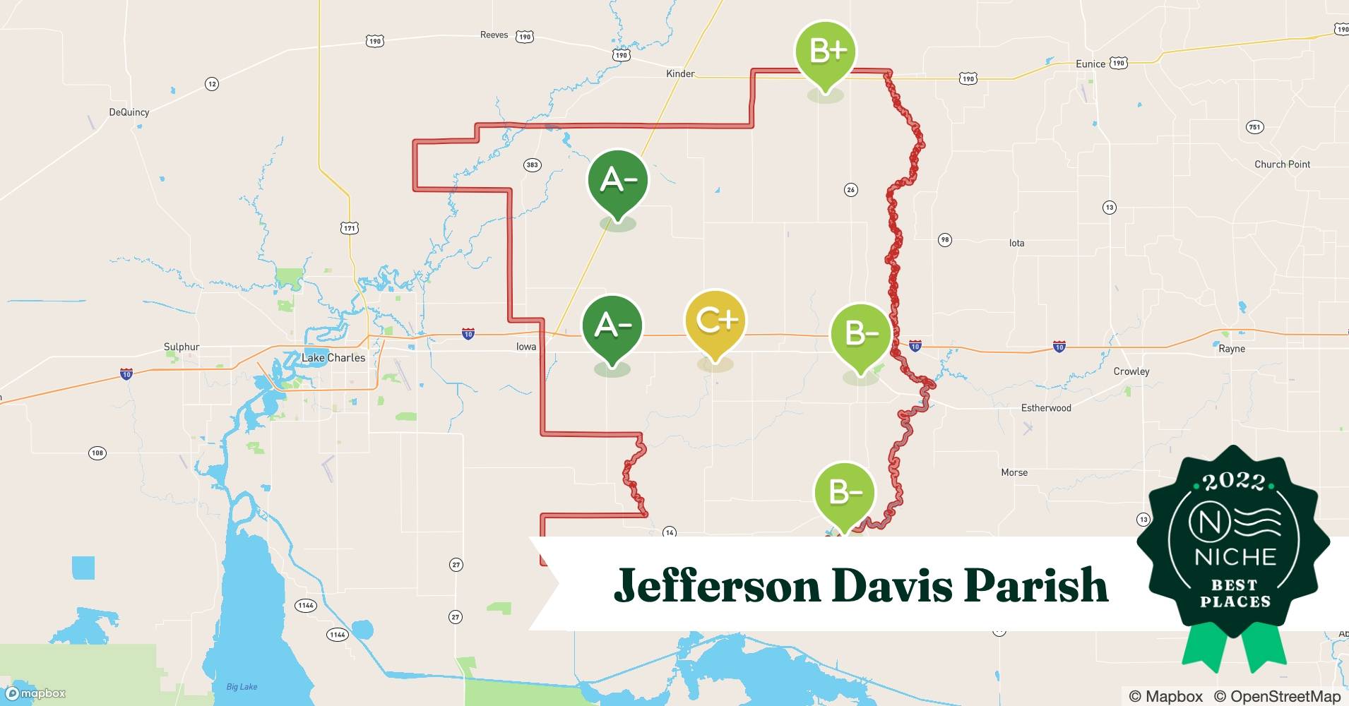2022 Best Jefferson Davis Parish ZIP Codes to Raise a Family Niche
