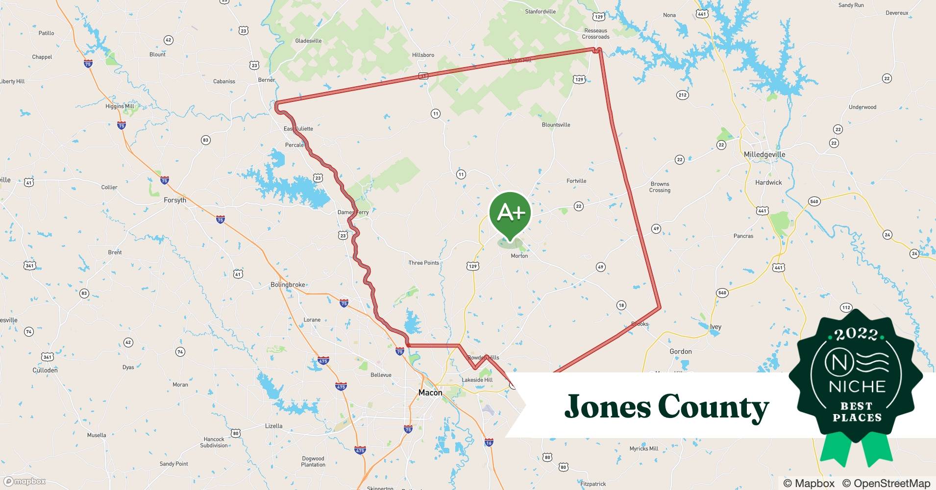 2022 Safe Places to Live in Jones County, GA Niche