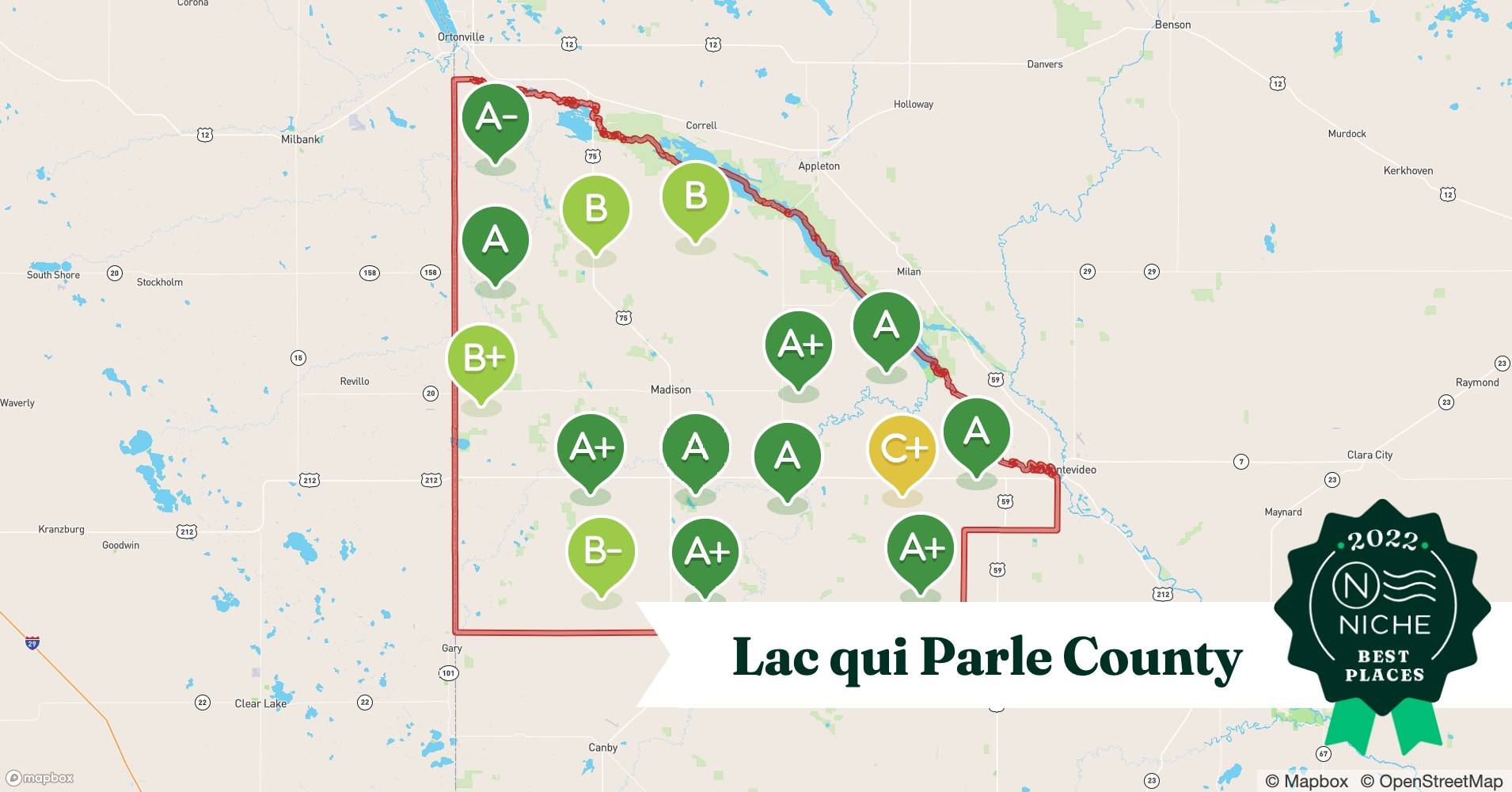 2022 Best Places to Live in Lac qui Parle County, MN Niche
