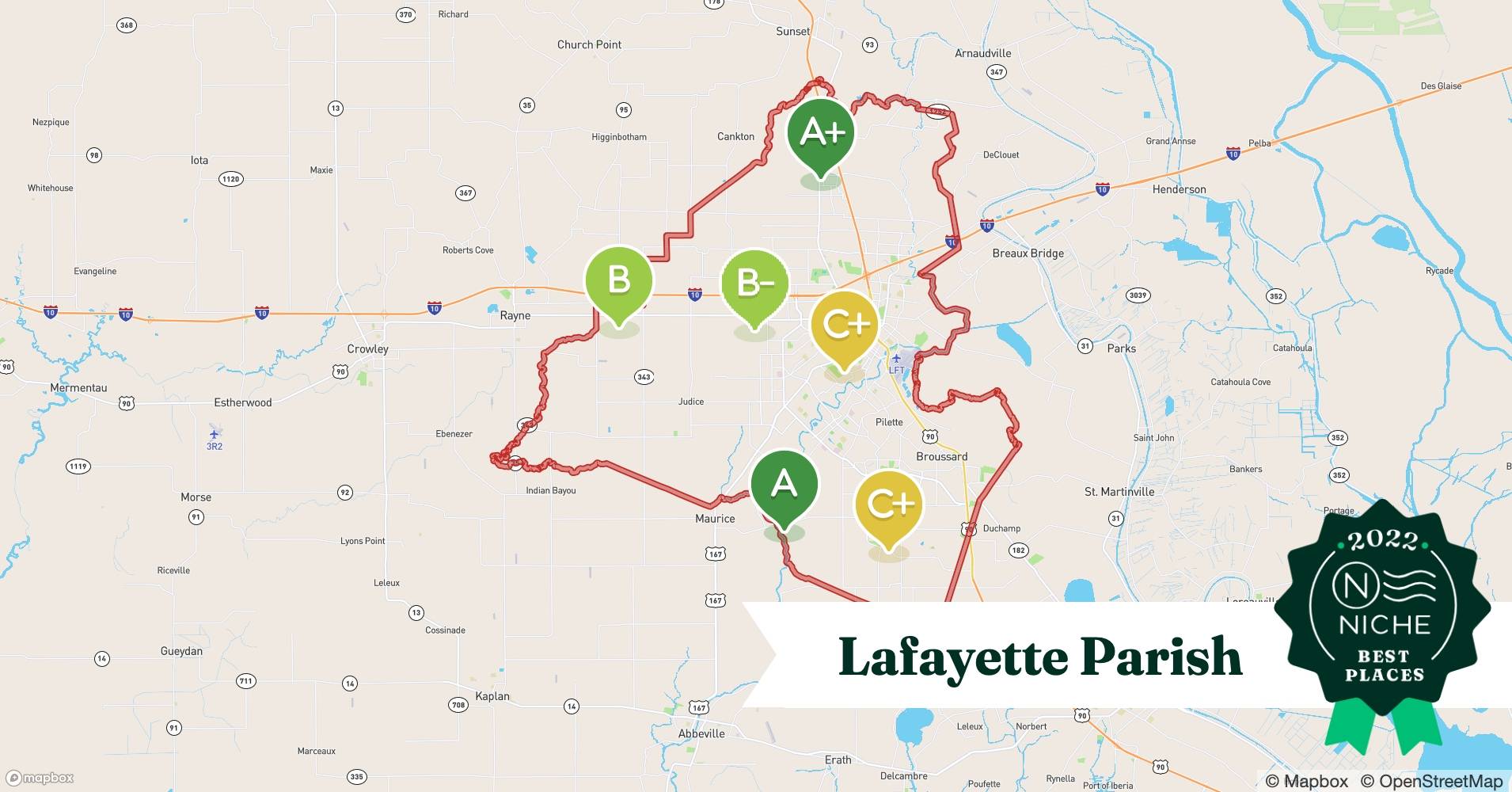 2022 Best Places to Live in Lafayette Parish, LA Niche