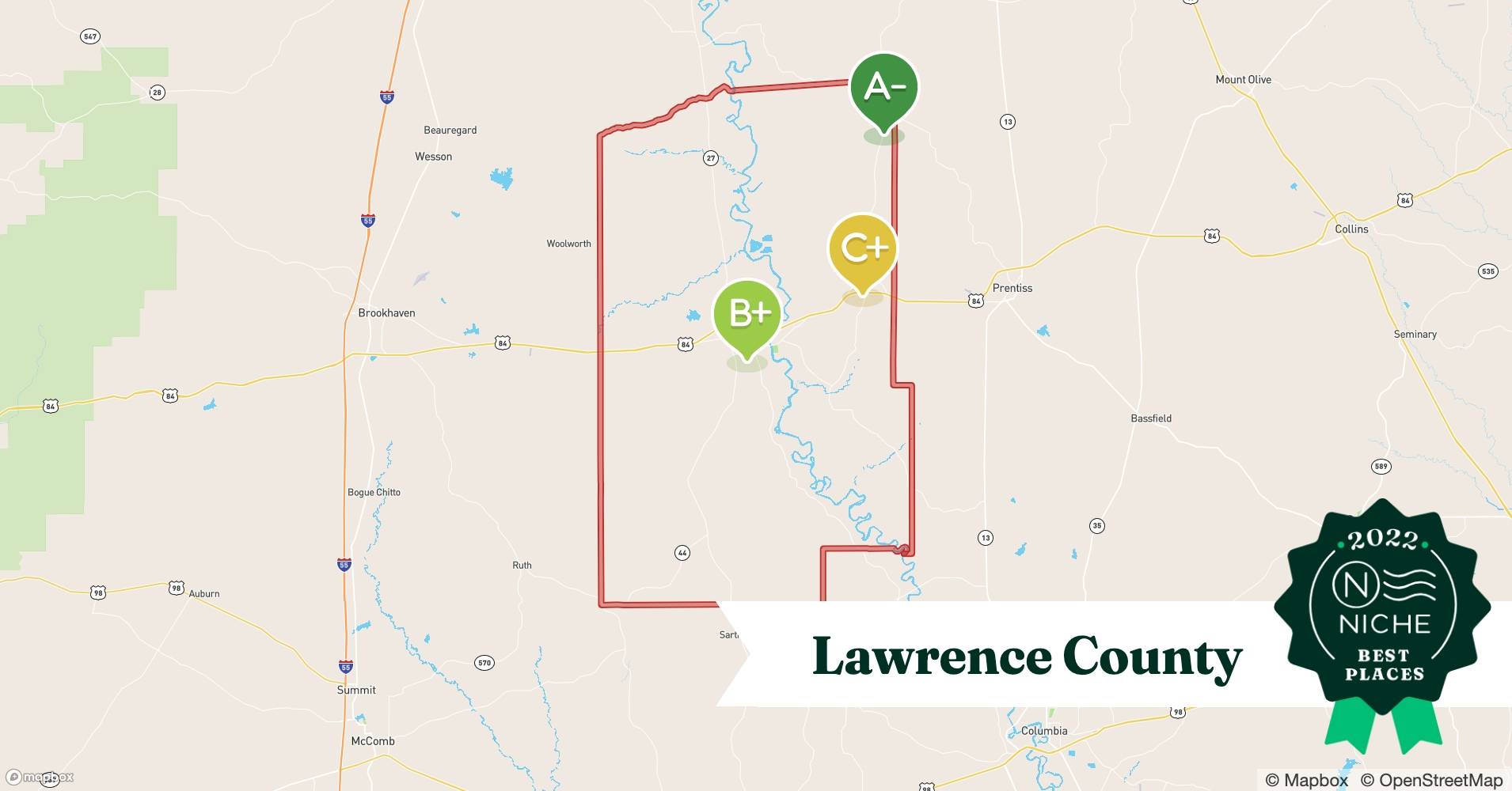 2022 Best Places to Retire in Lawrence County, MS Niche
