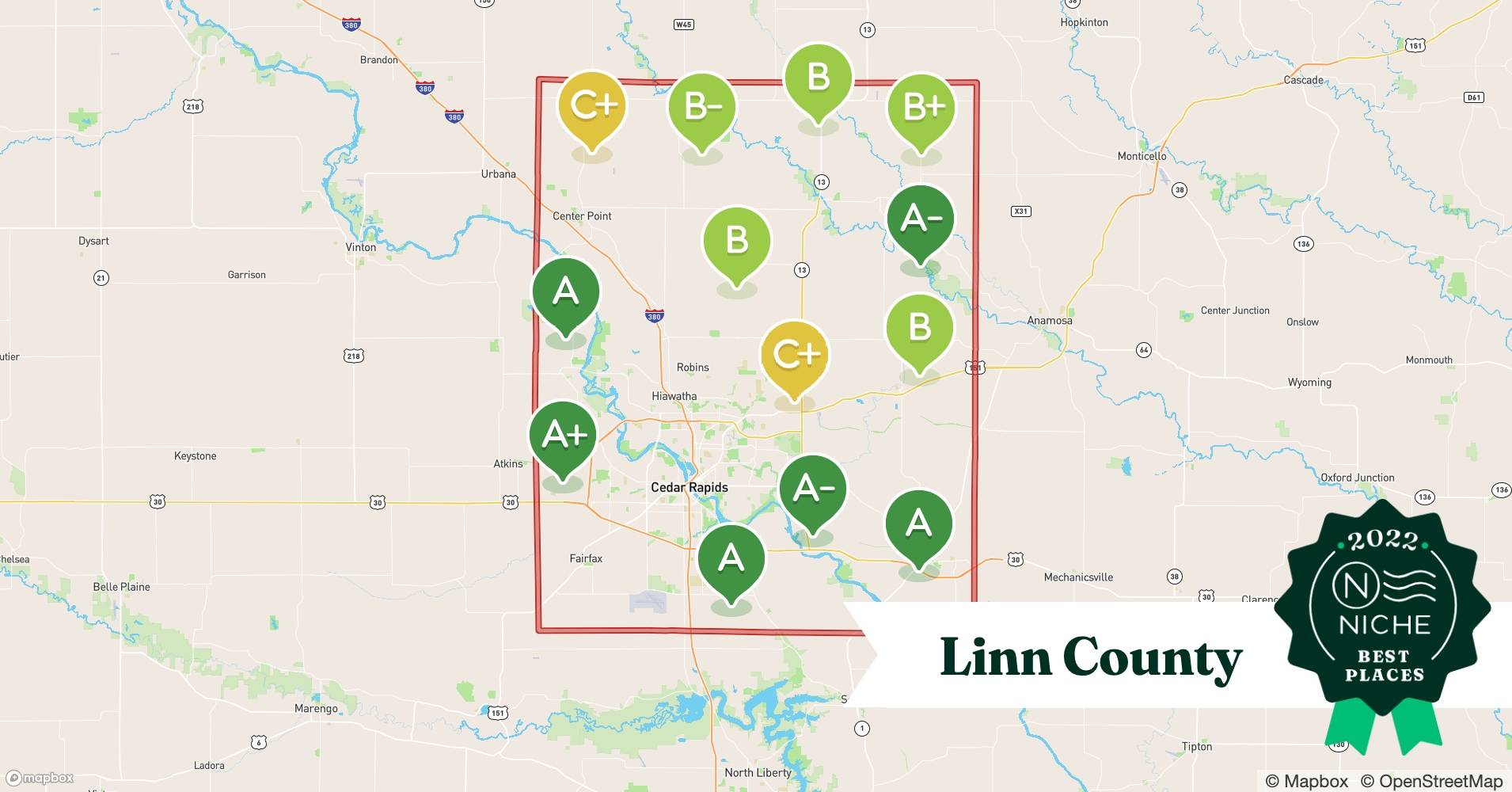 2022 Best Places to Live in Linn County, IA Niche