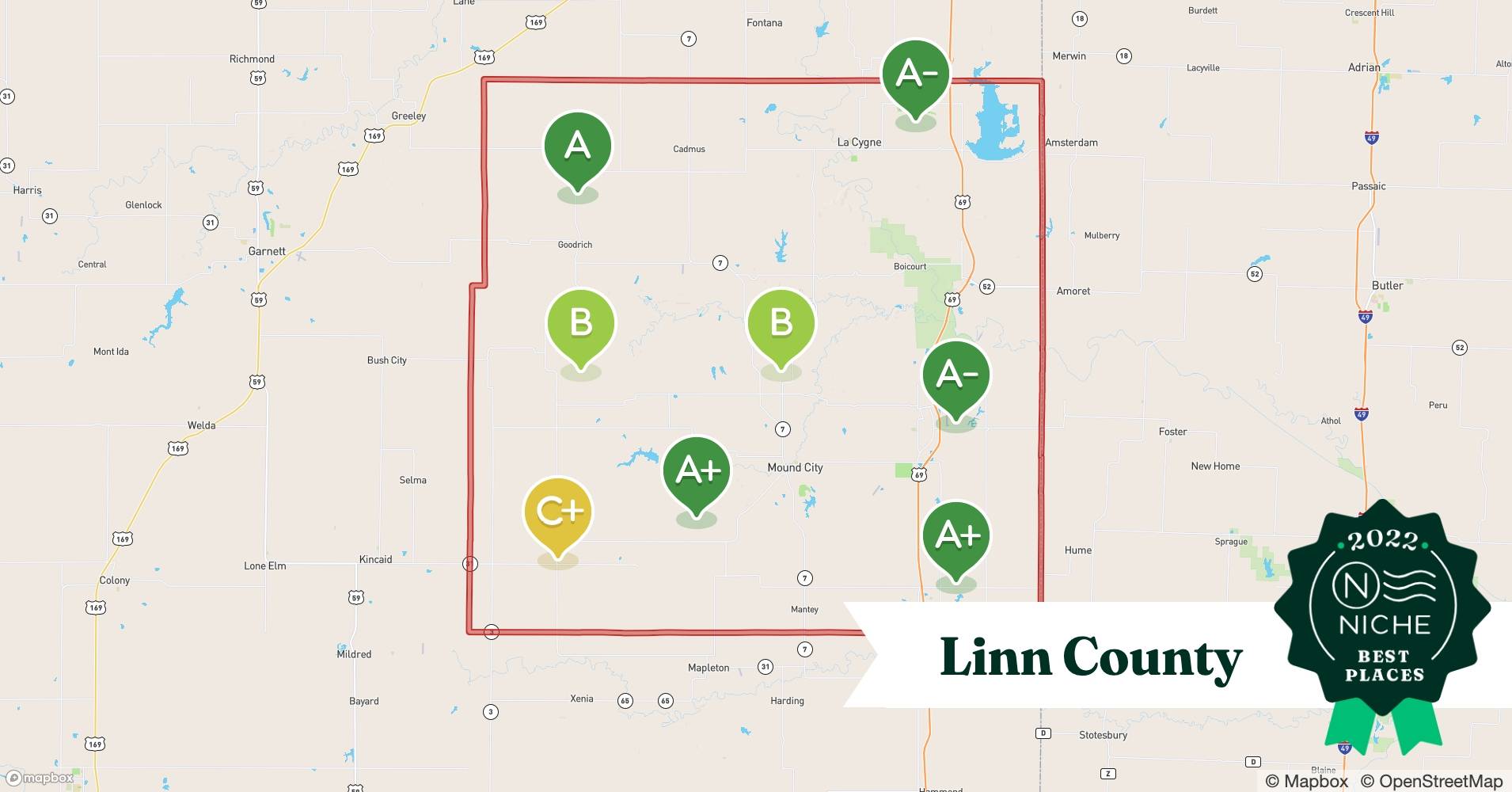 2022 Best Places to Retire in Linn County, KS Niche