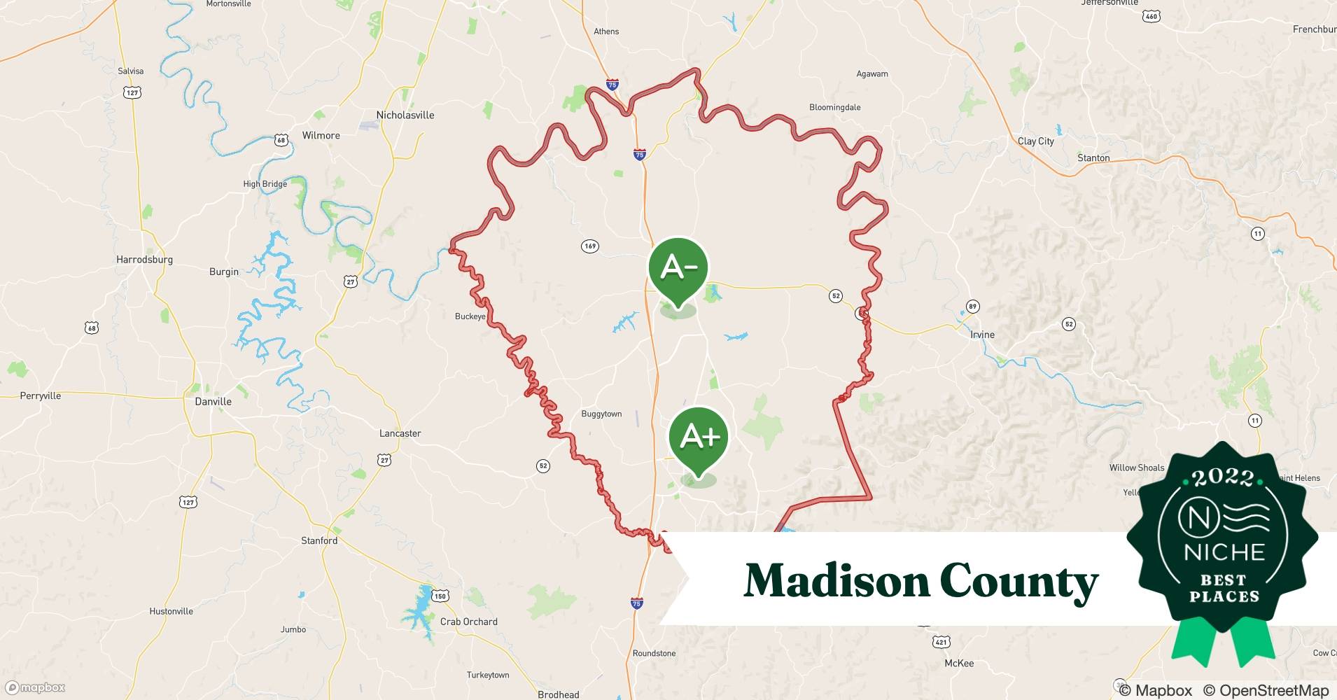2022 Best Places to Buy a House in Madison County, KY Niche