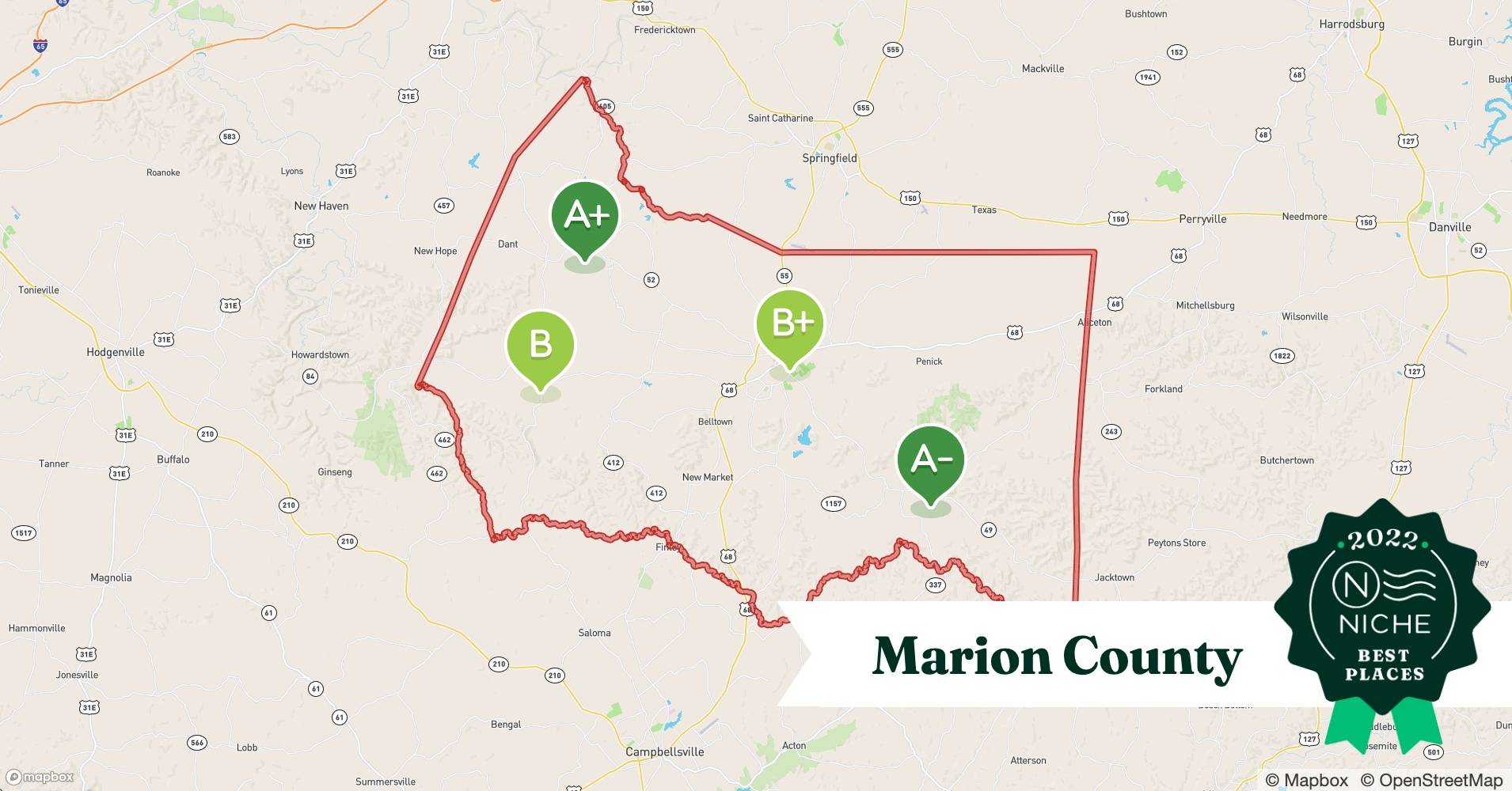 2022 Best Marion County ZIP Codes to Raise a Family Niche