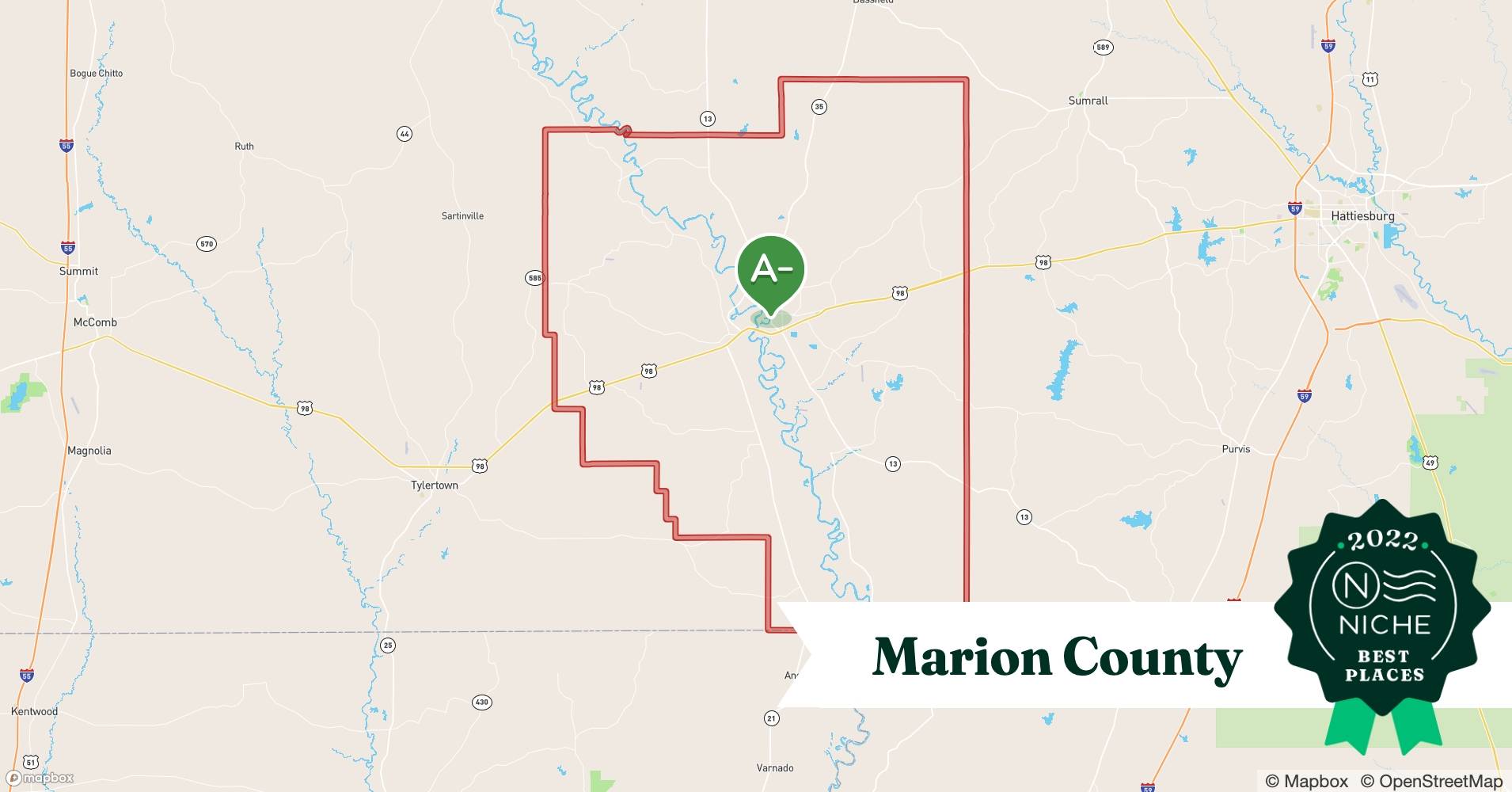 2022 Best Marion County ZIP Codes to Raise a Family Niche