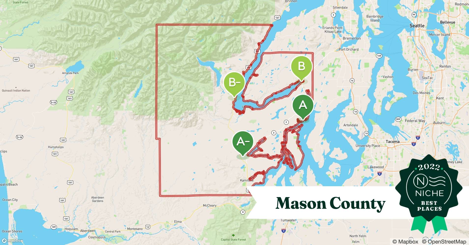 2022 Best Mason County ZIP Codes to Raise a Family Niche