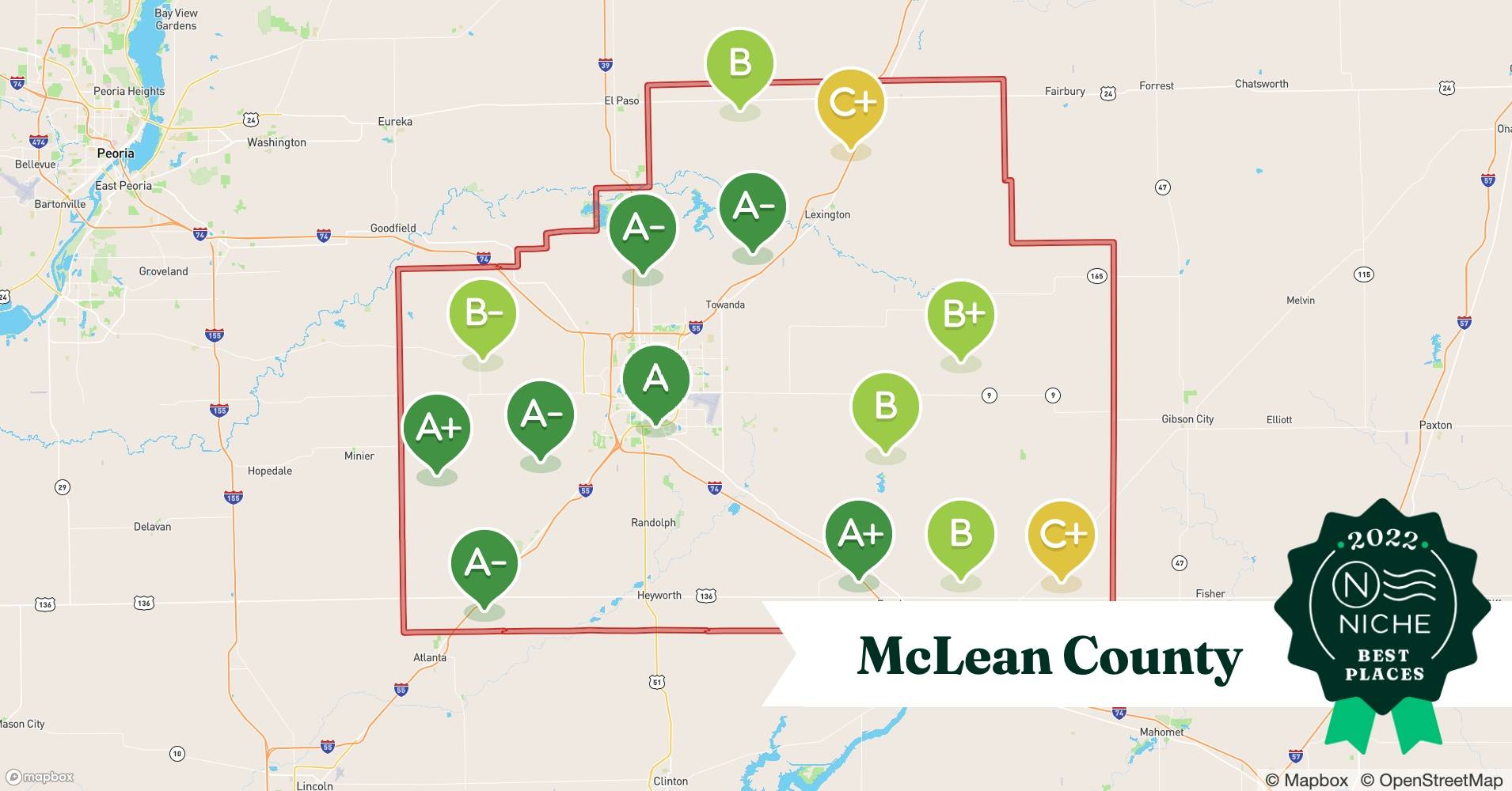2022 Best Places to Live in McLean County, IL Niche