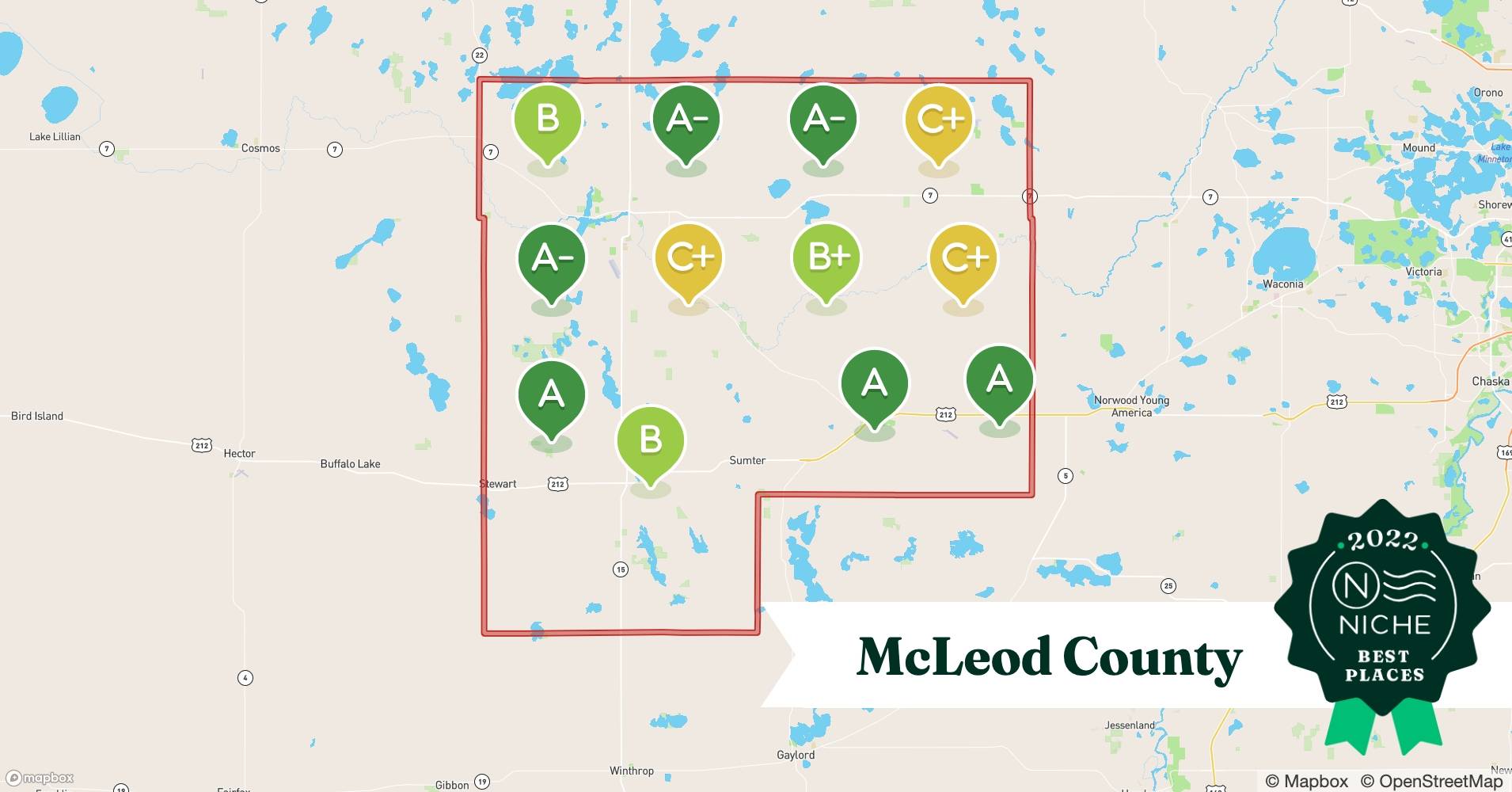 2022 Safe Places to Live in McLeod County, MN Niche