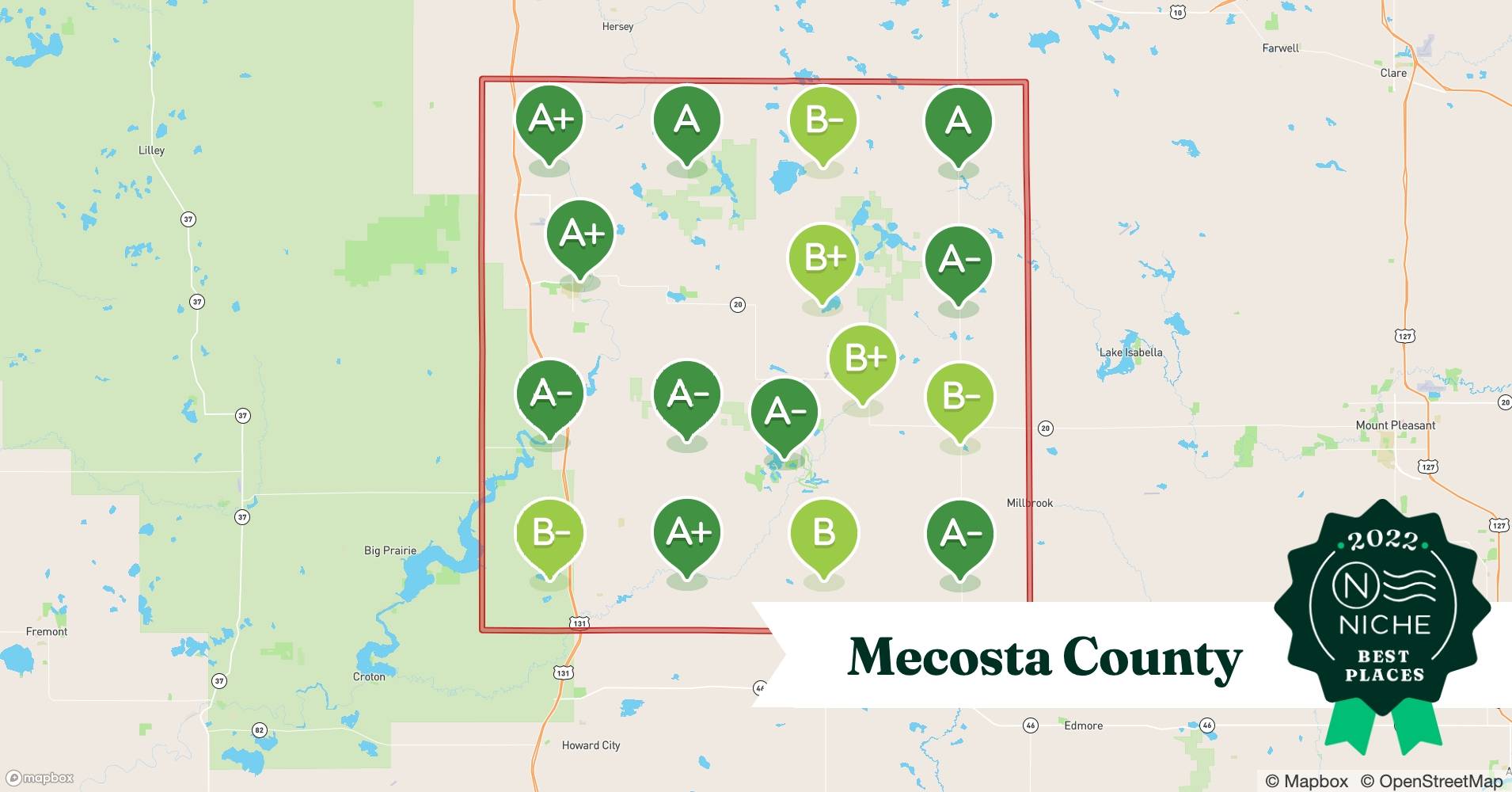 2022 Best Places to Retire in Mecosta County, MI Niche