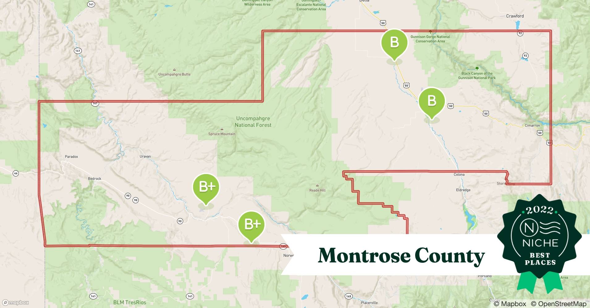 2022 Best Places to Live in Montrose County, CO Niche