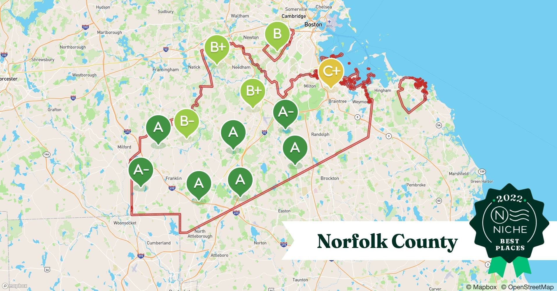 2022 Best Places to Live in Norfolk County, MA Niche