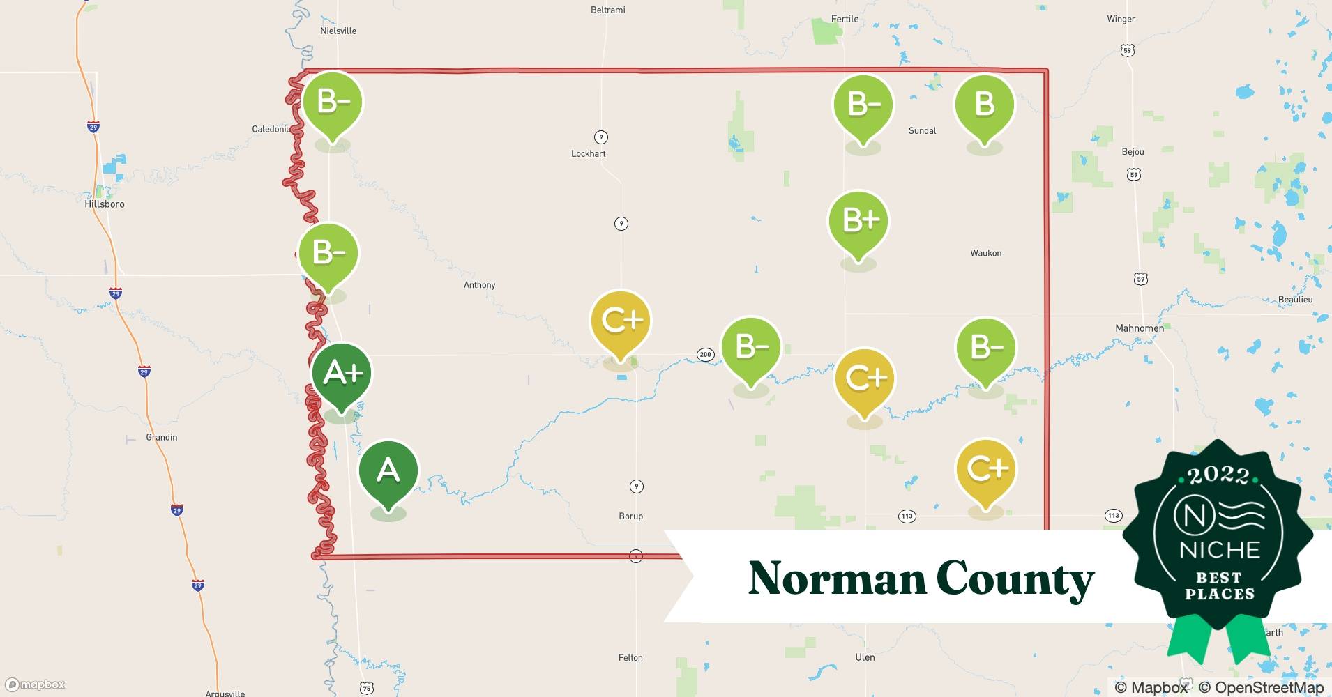 2022 Safe Places to Live in Norman County, MN Niche