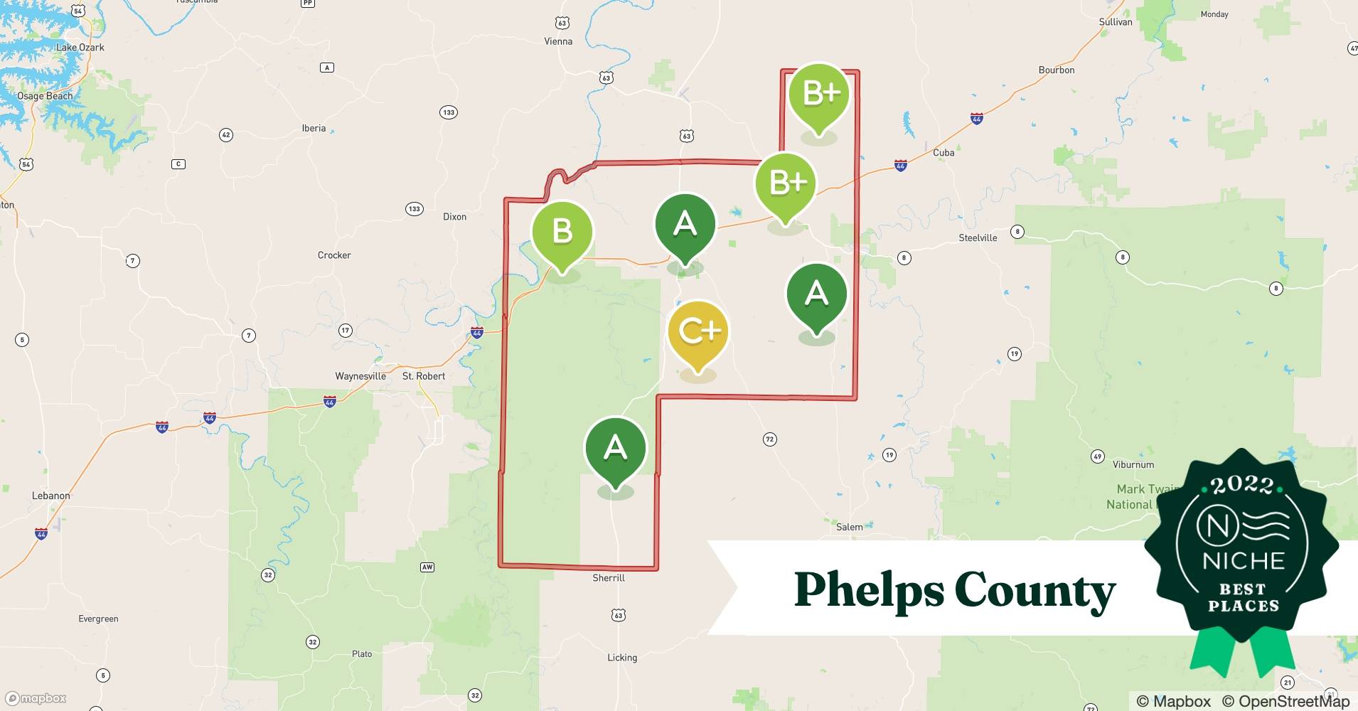 2022 Best Phelps County ZIP Codes to Raise a Family Niche