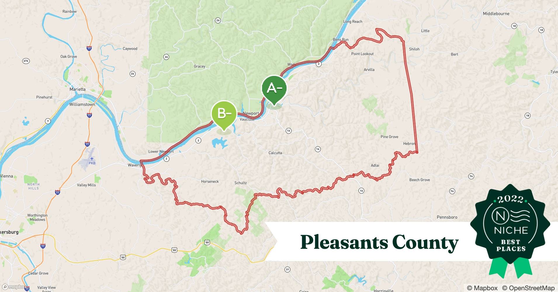 2022 Safe Places to Live in Pleasants County, WV Niche