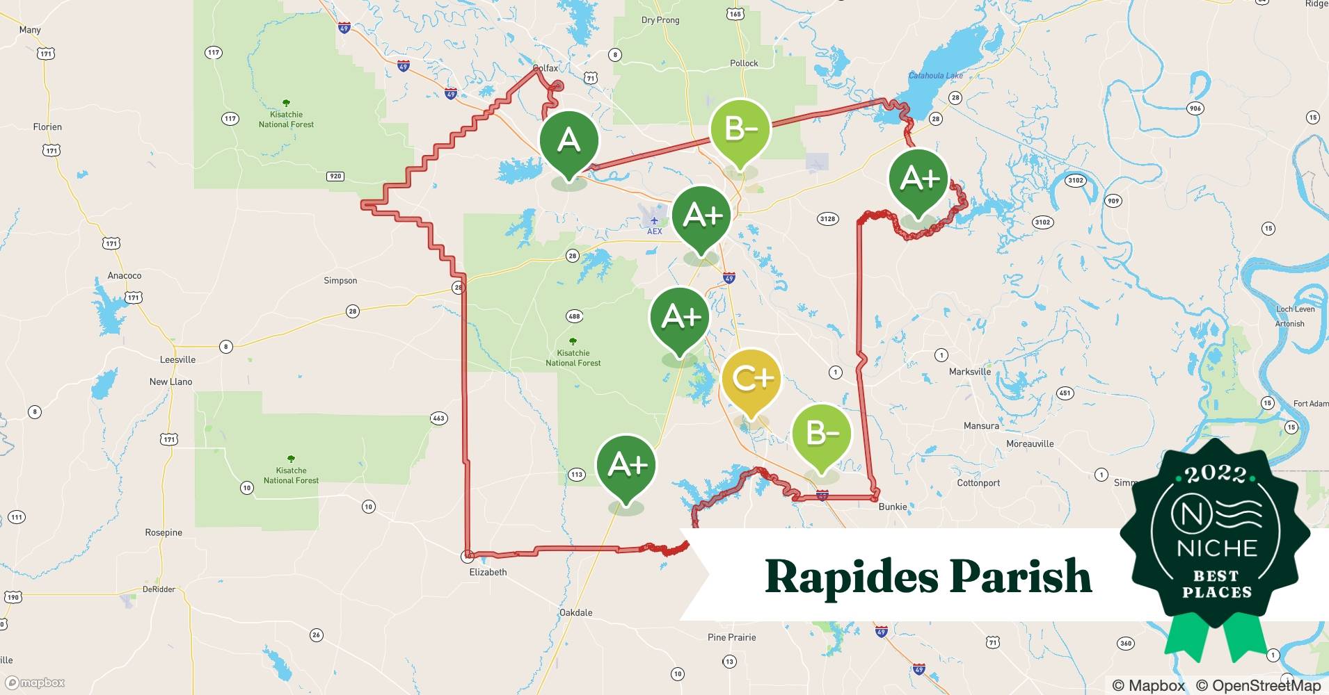 2022 Best Places to Live in Rapides Parish, LA Niche