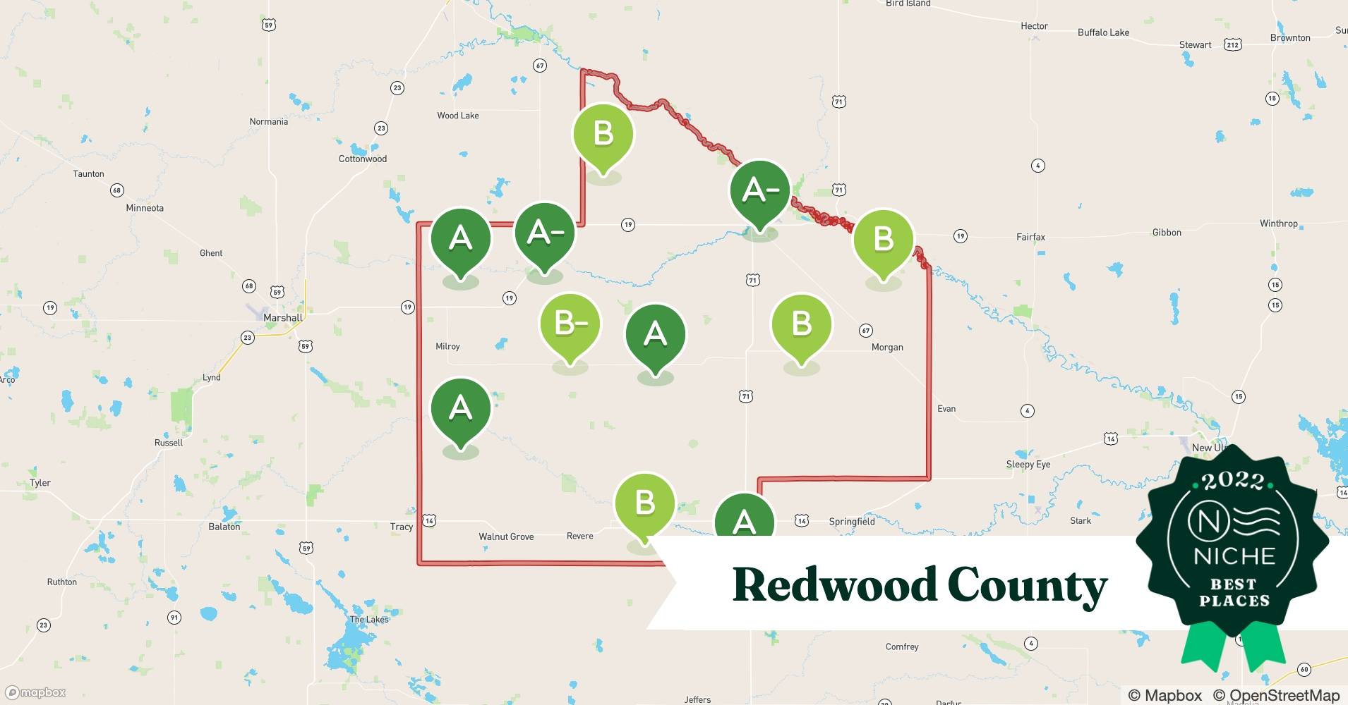 2022 Best Redwood County ZIP Codes to Raise a Family Niche