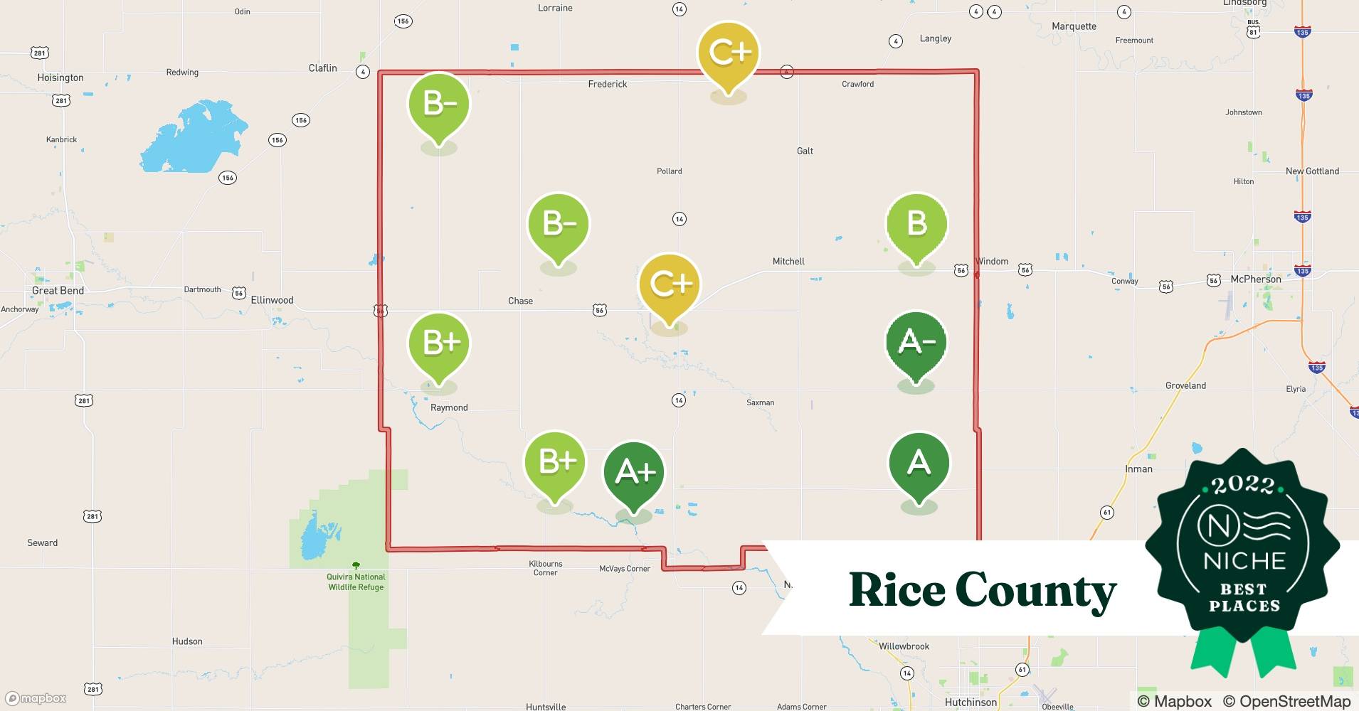 2022 Safe Places to Live in Rice County, KS Niche