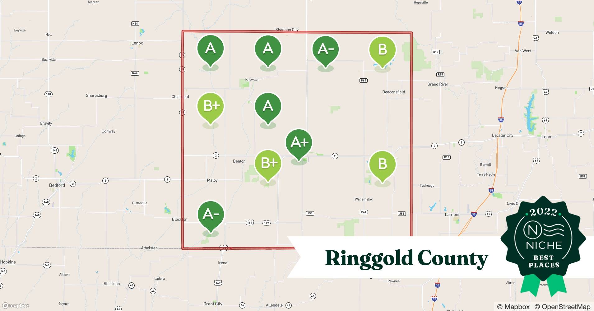 2022 Best Ringgold County ZIP Codes to Raise a Family Niche