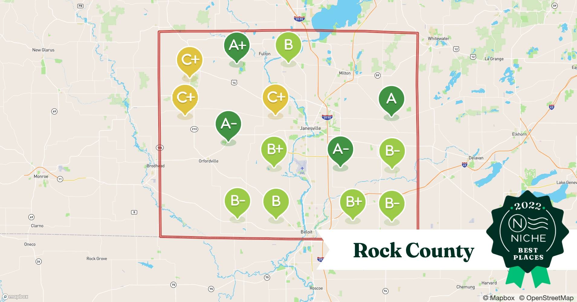 2022 Best Places to Live in Rock County, WI Niche