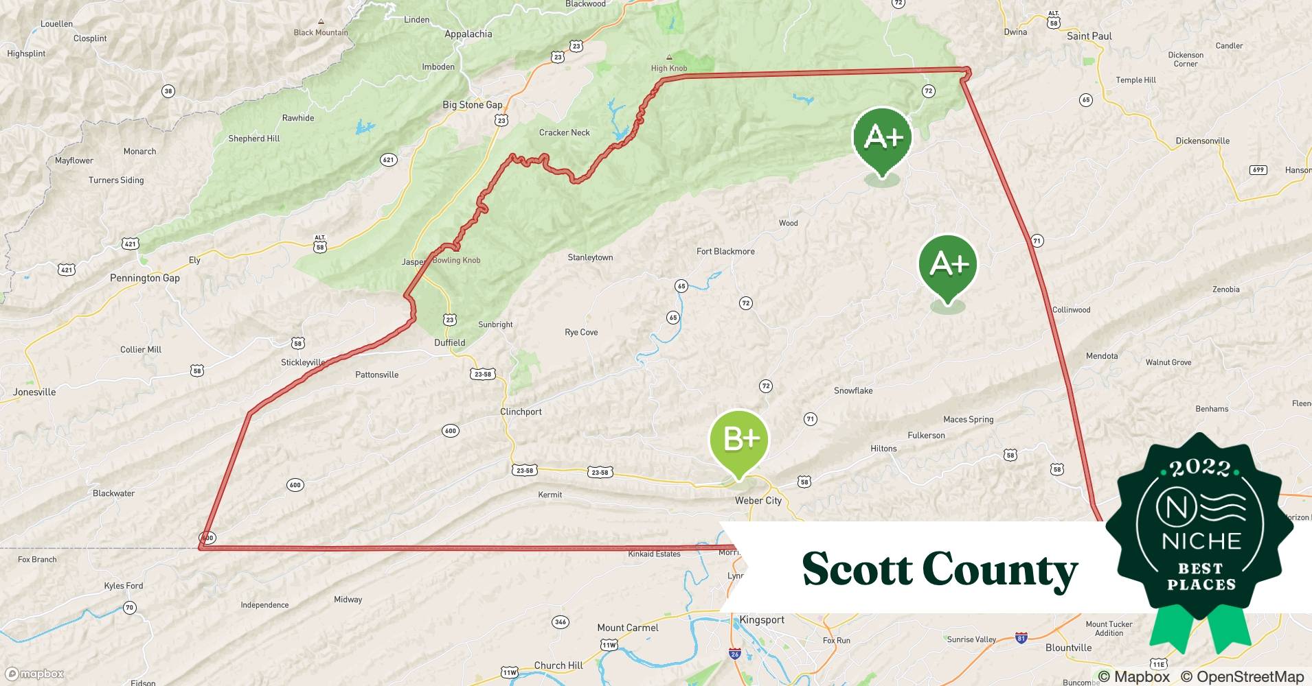 Compare Cost of Living in Scott County, VA Niche