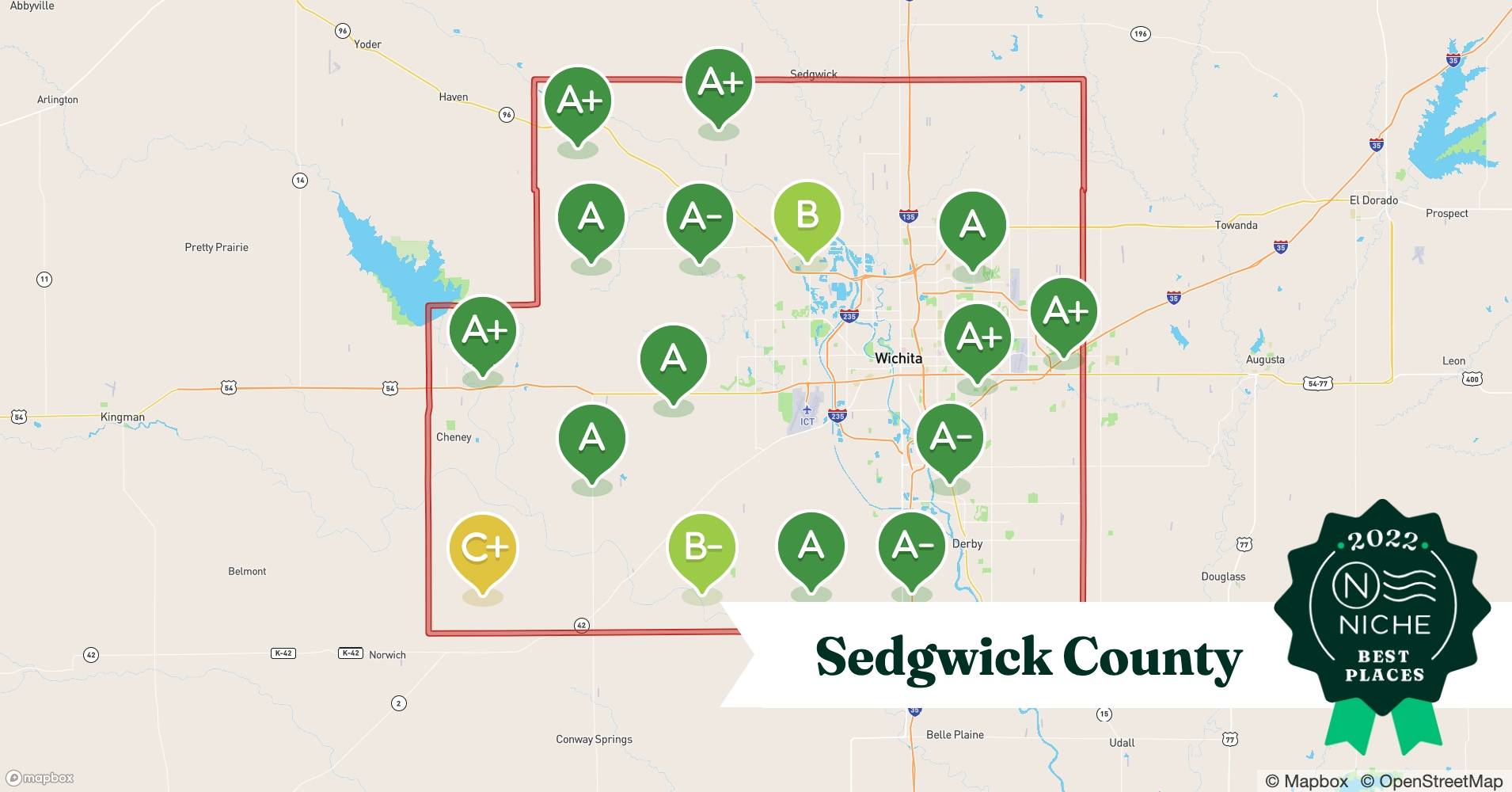 2022 Safe Places to Live in Sedgwick County, KS Niche