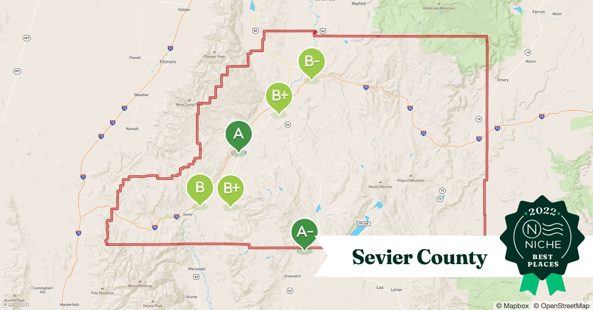 2022 Best Places to Retire in Sevier County, UT Niche