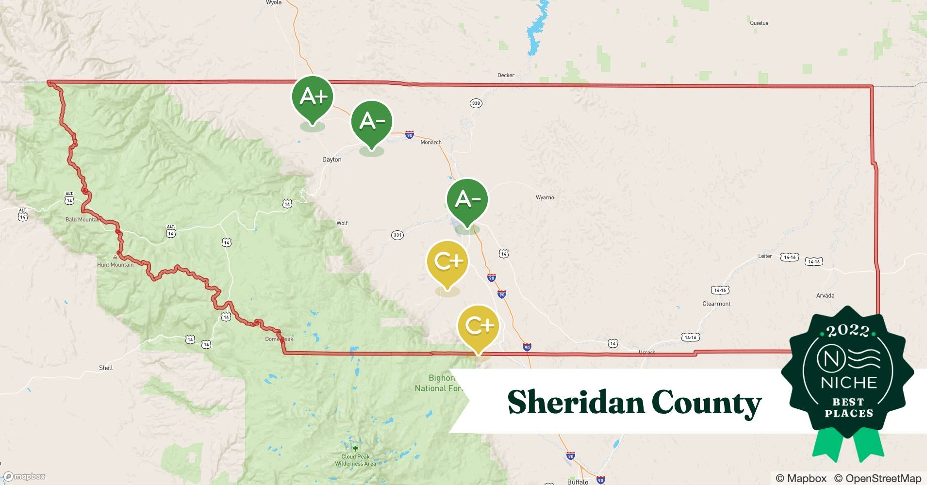 Compare Cost of Living in Sheridan County, WY Niche