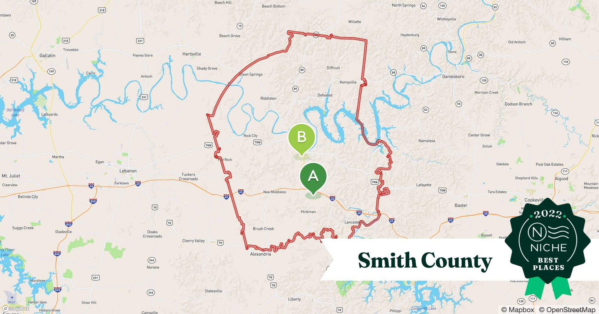 2022 Best Places to Live in Smith County, TN Niche