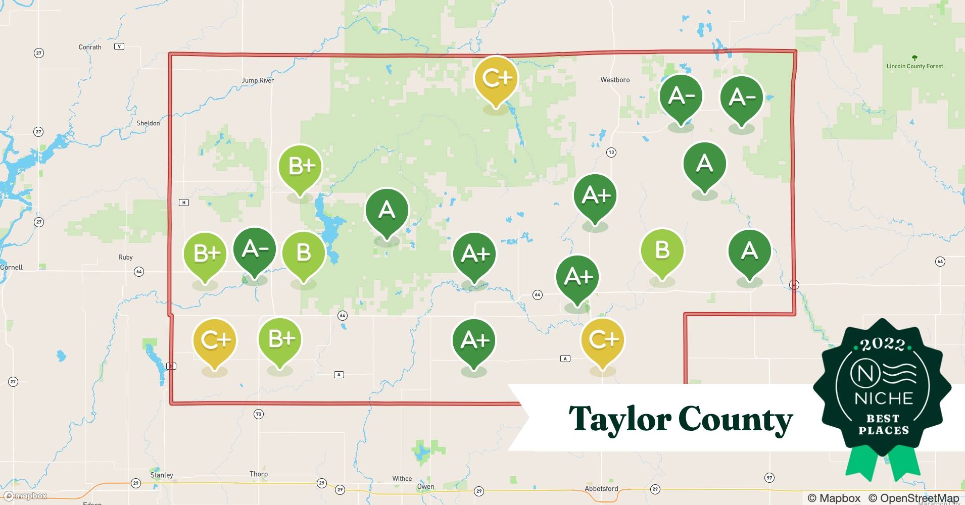 Best Taylor County ZIP Codes to Live In Niche