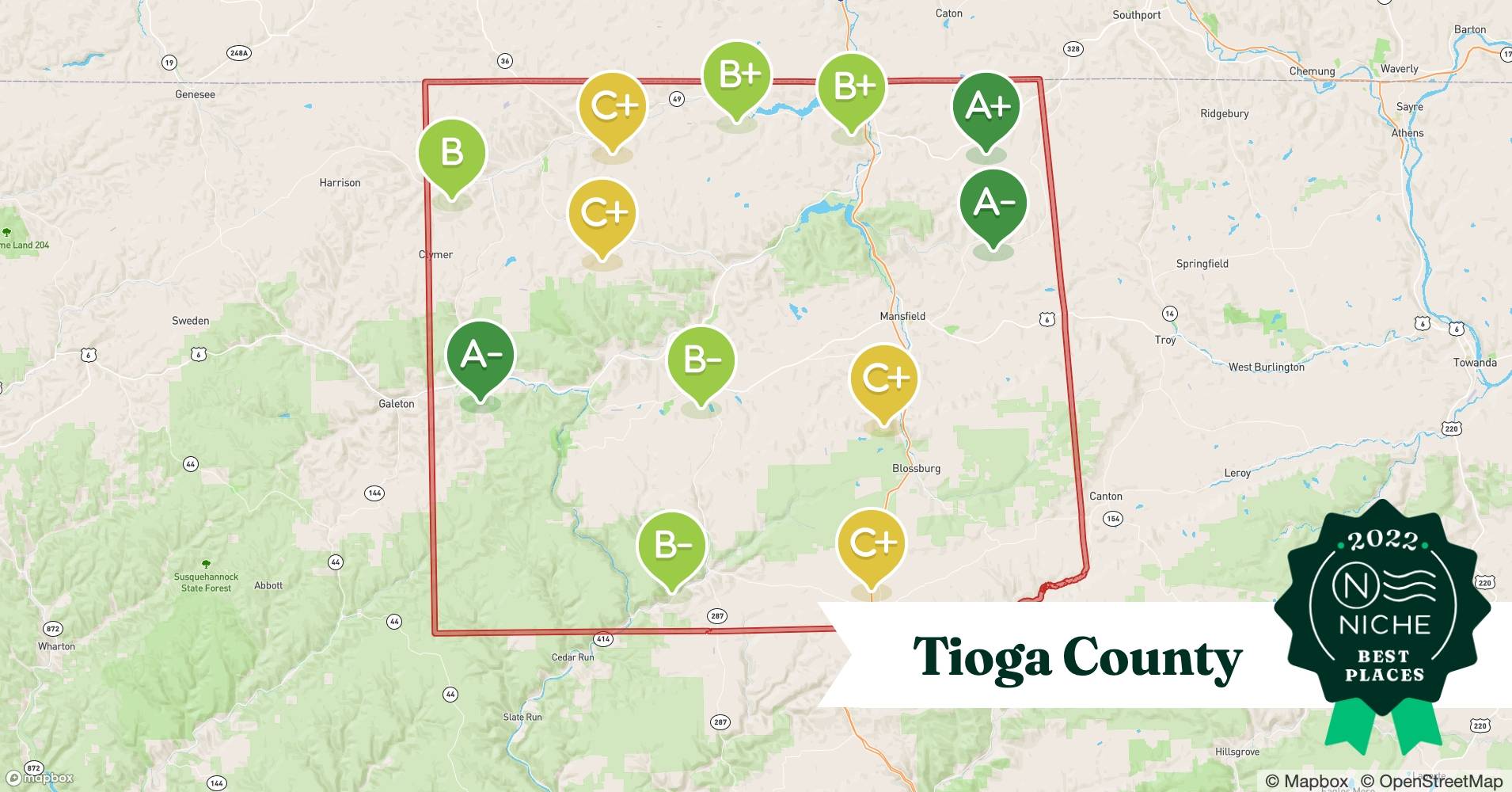 Best Tioga County ZIP Codes to Live In Niche