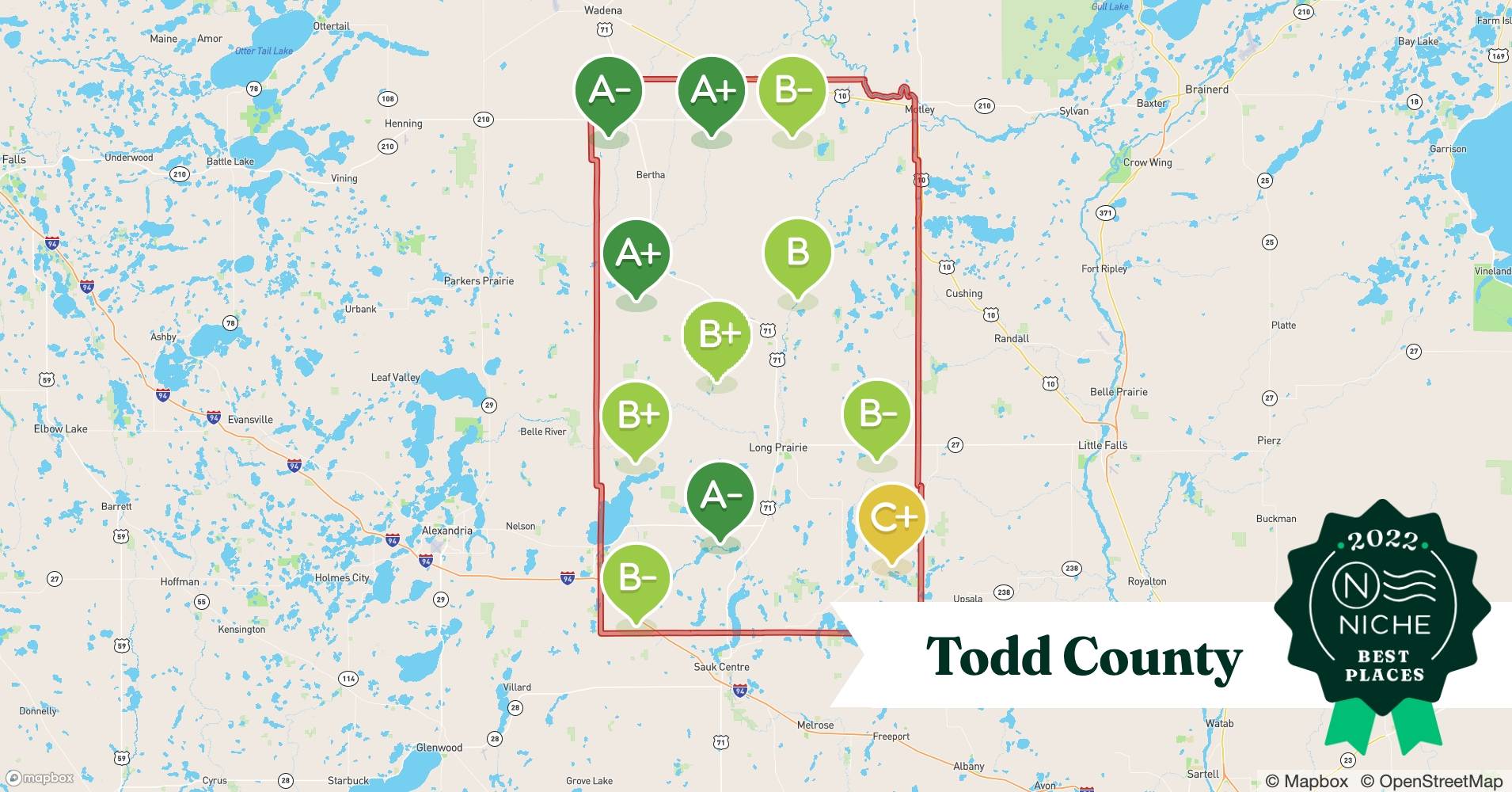 2022 Best Places to Buy a House in Todd County, MN Niche