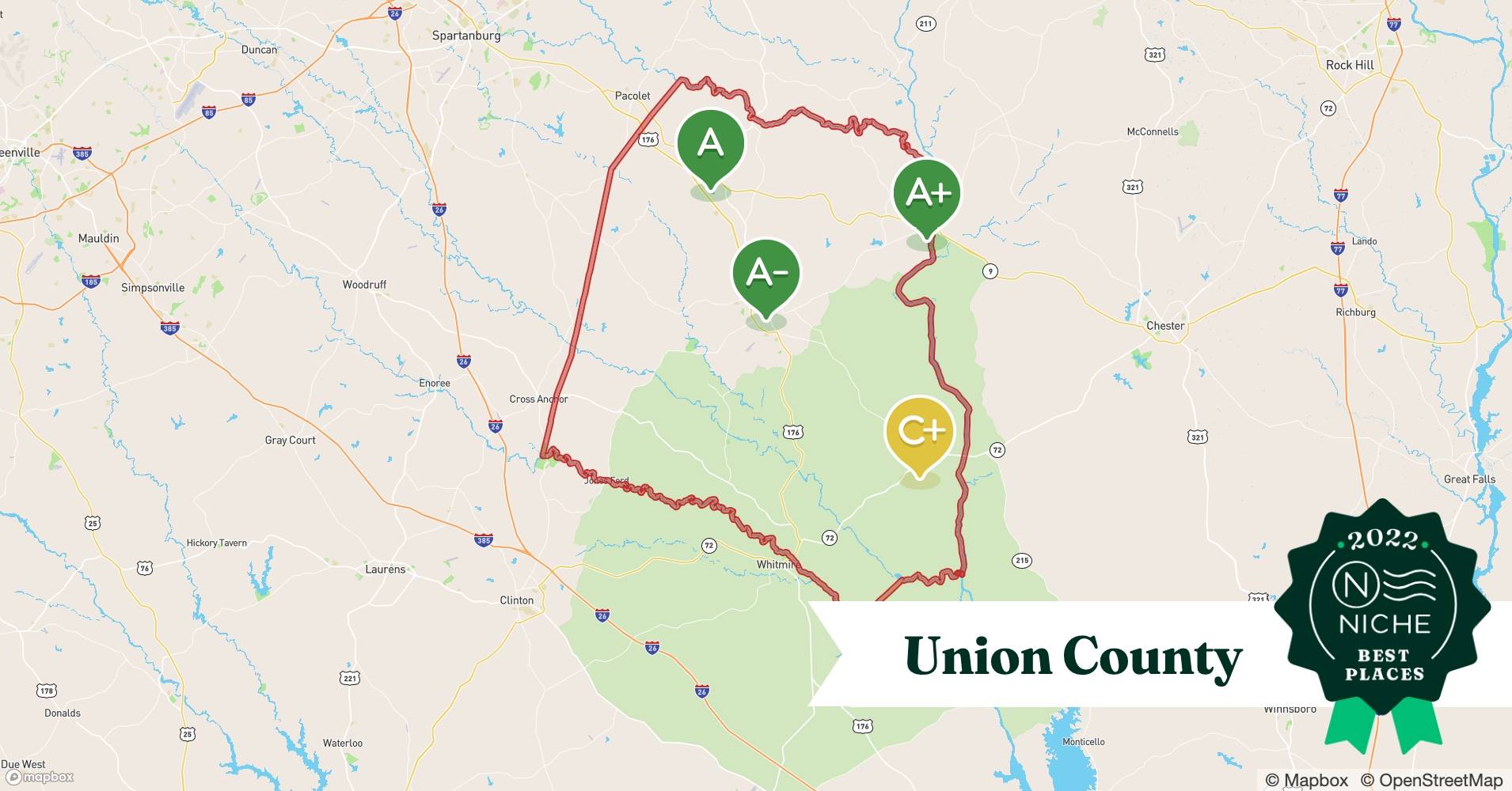 2022 Best Places to Buy a House in Union County, SC Niche